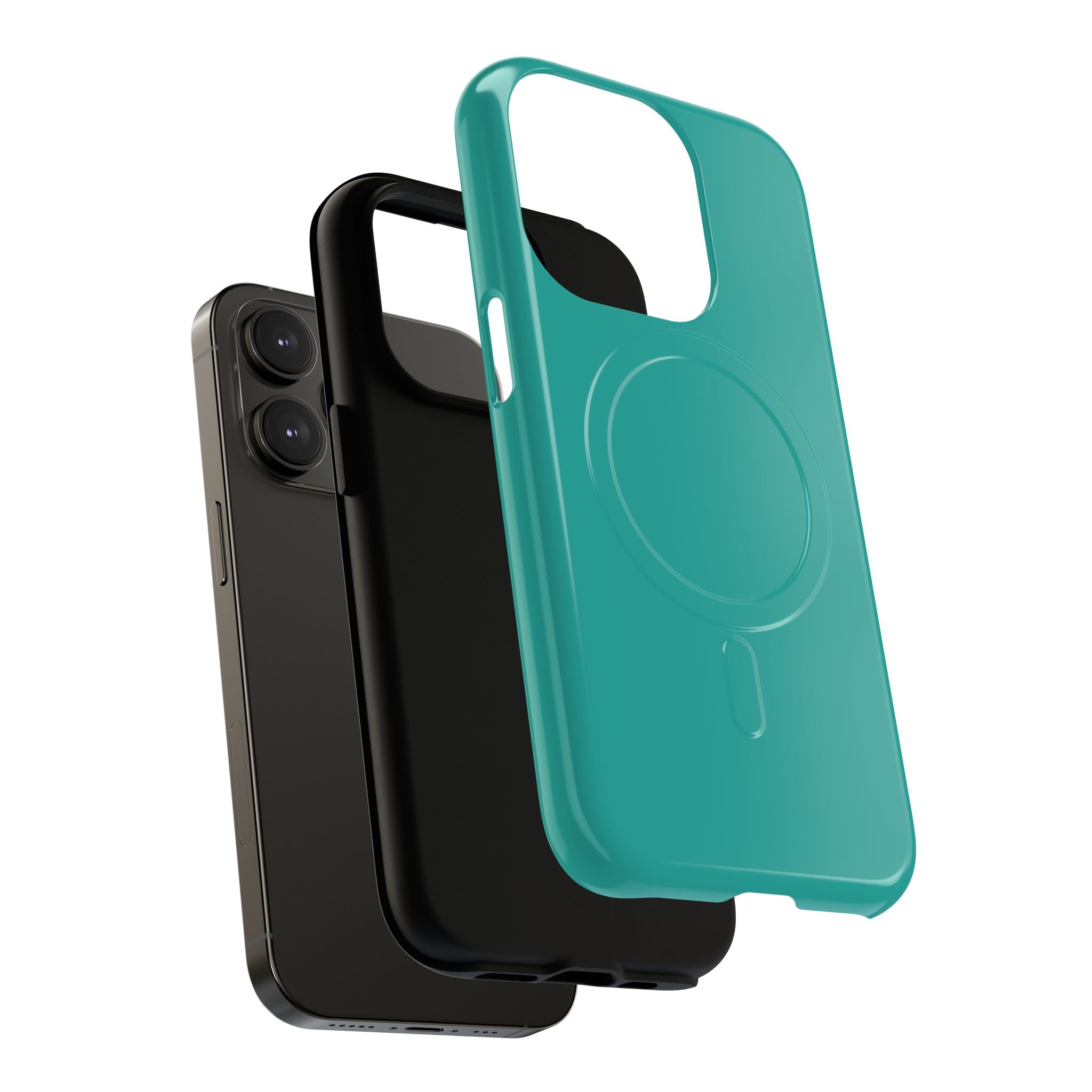 Teal MagSafe Protective Phone Case