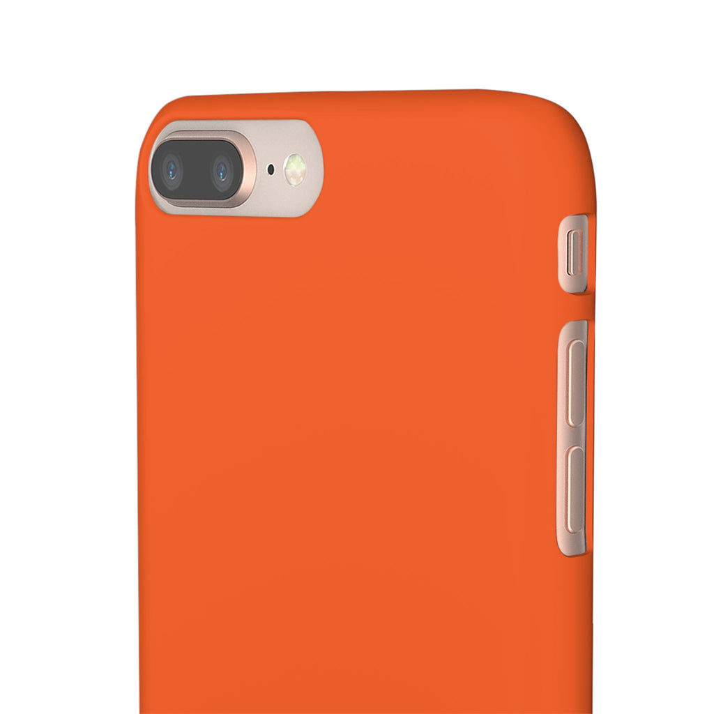 Orange Snap Phone Case