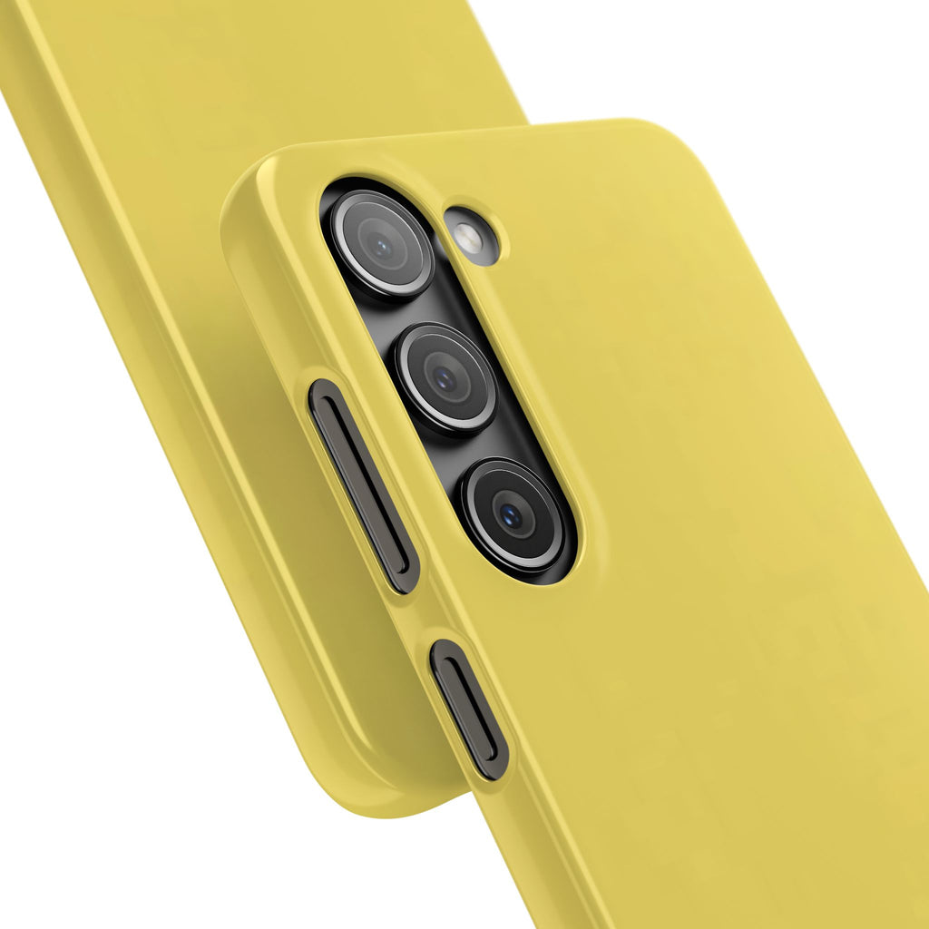 Yellow Snap Phone Case