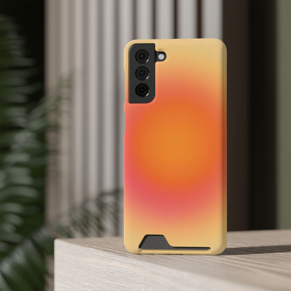 Sunset Gradient Phone Case with Card Slot