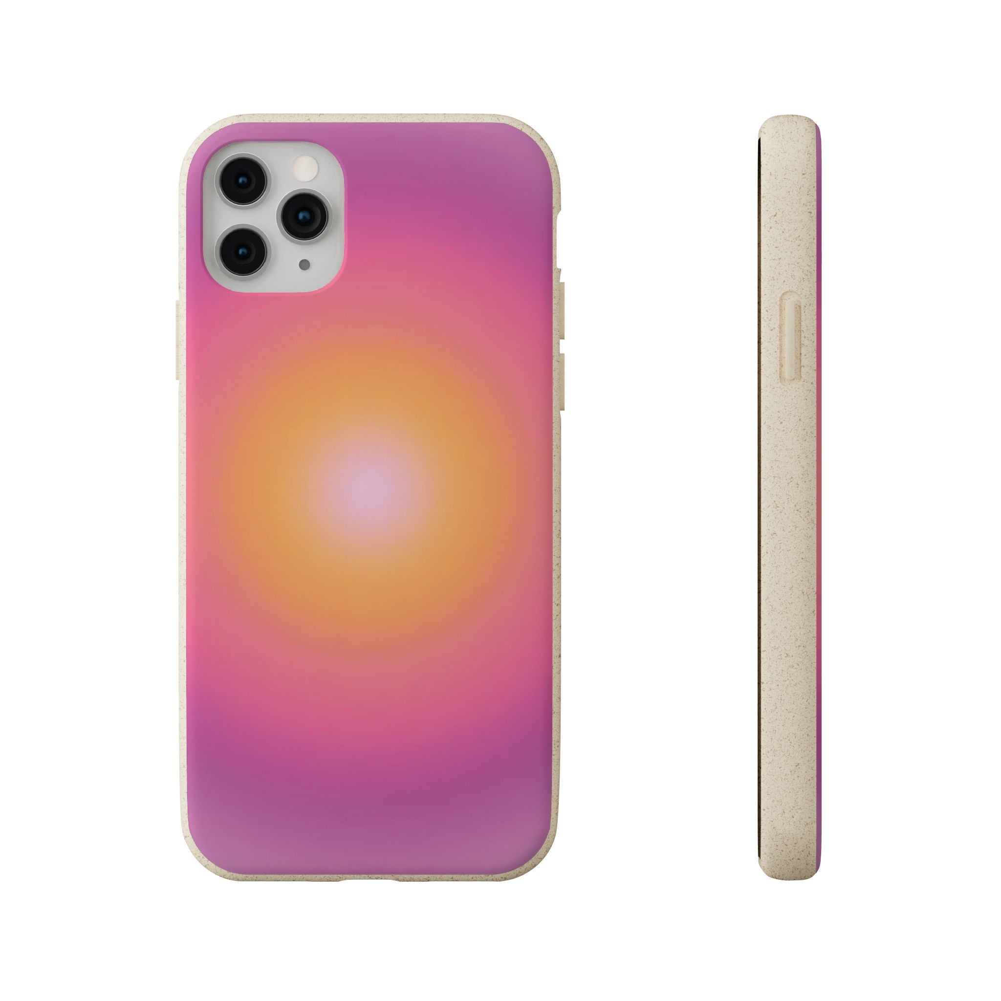 Sunset Glow Biodegradable Phone Case -  Eco-Friendly Cover