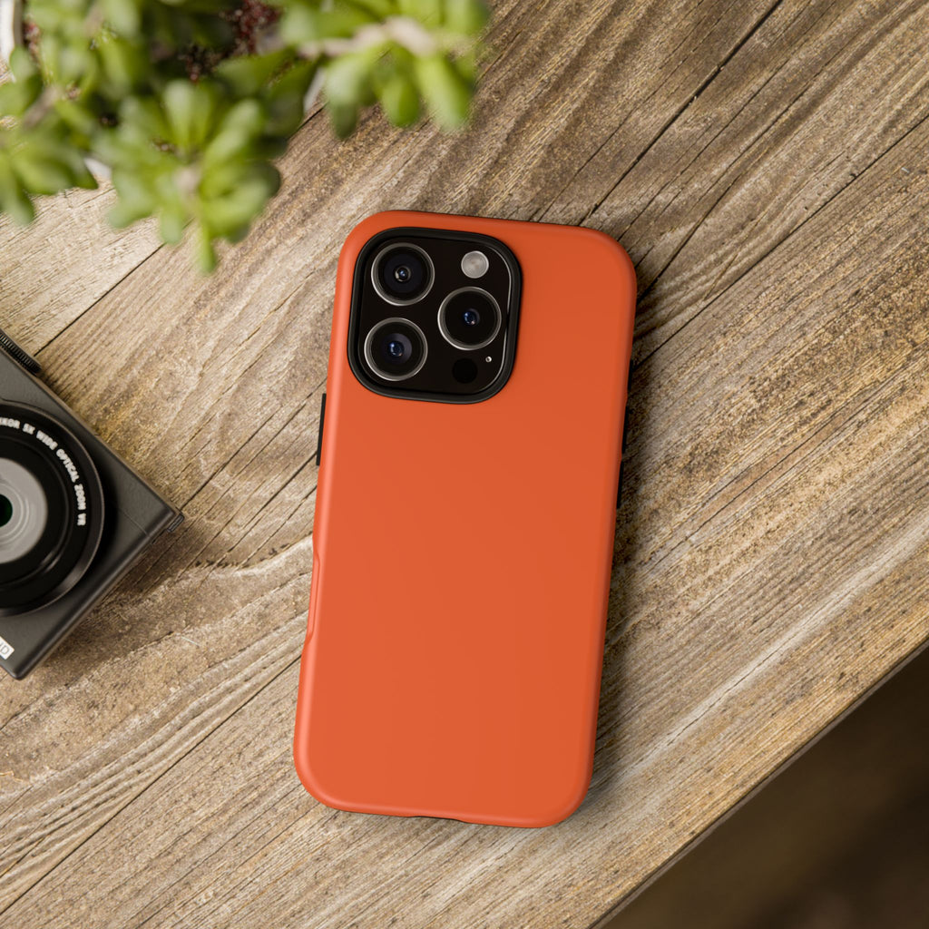 Orange Protective Phone Case