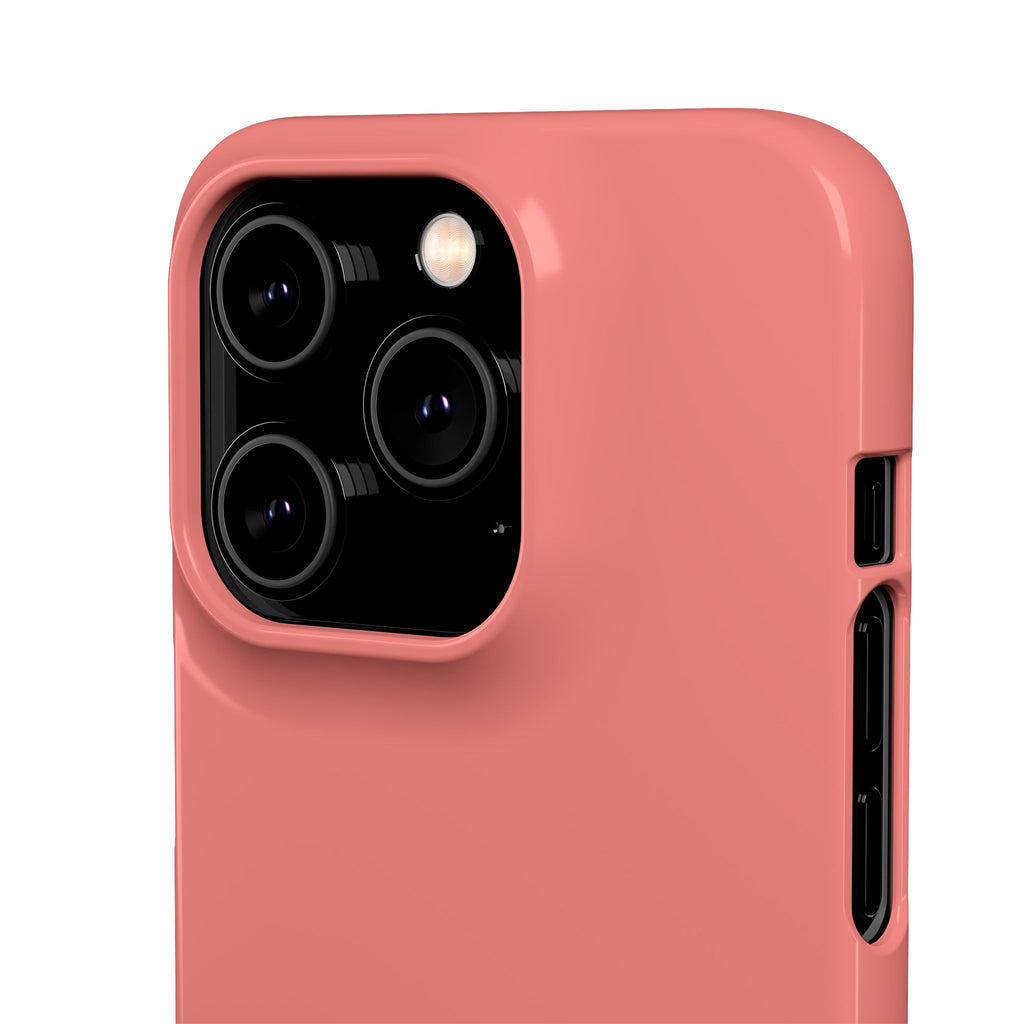 Frosty Pink Snap Phone Case