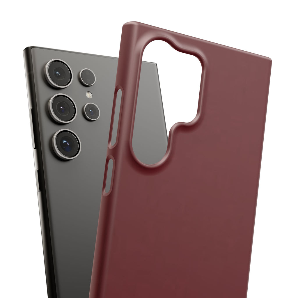 Dark Cherry Snap Phone Case