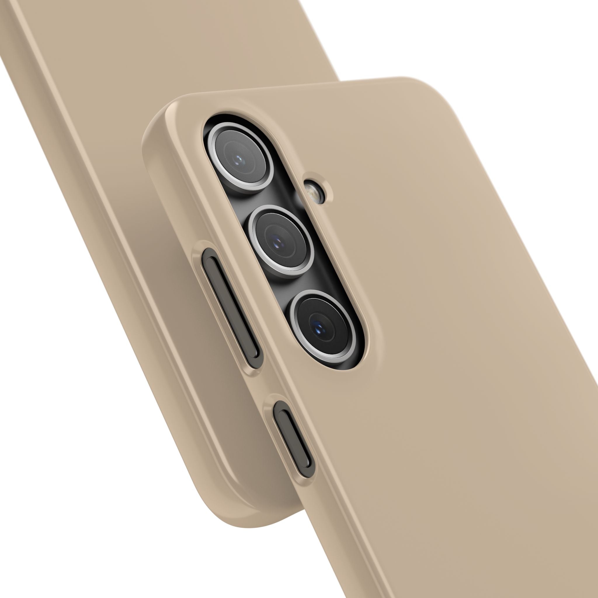 Beige Snap Phone Case