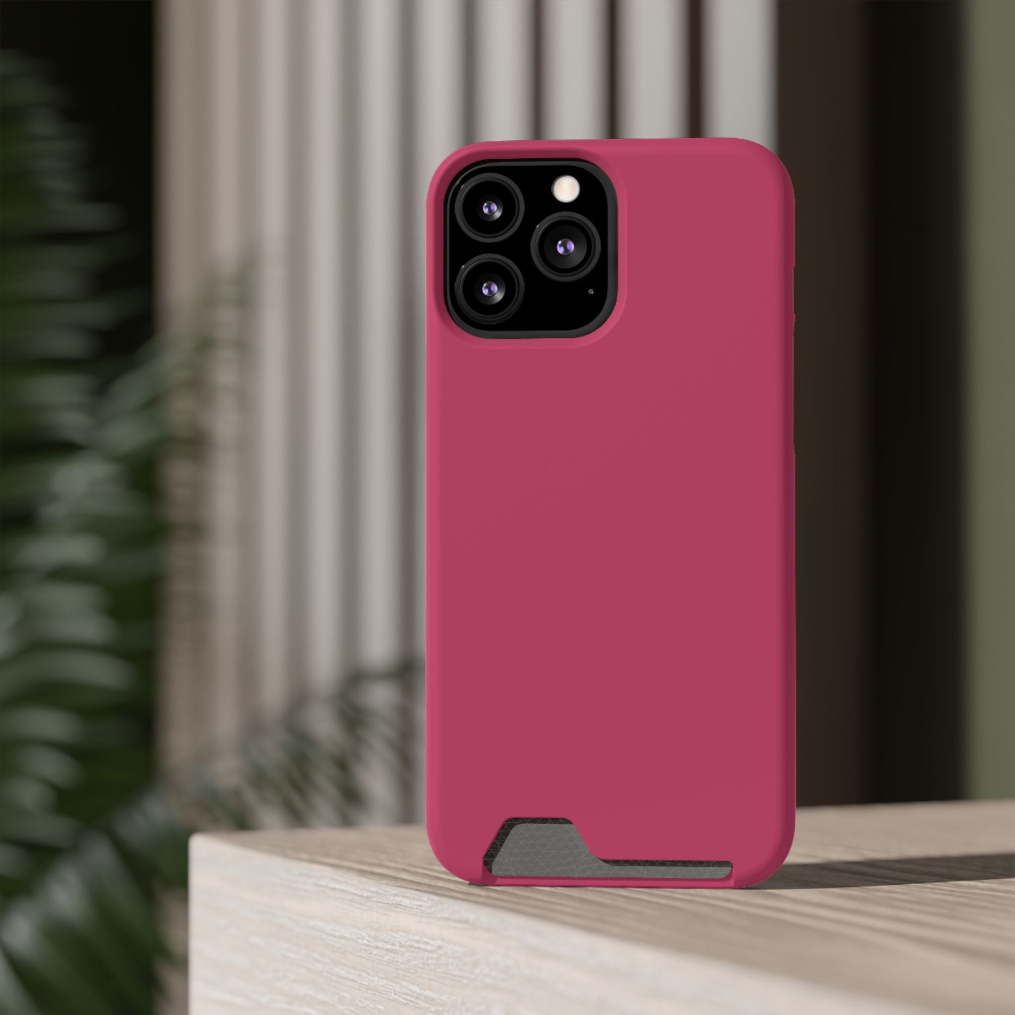 Raspberry Card Holder Phone Case