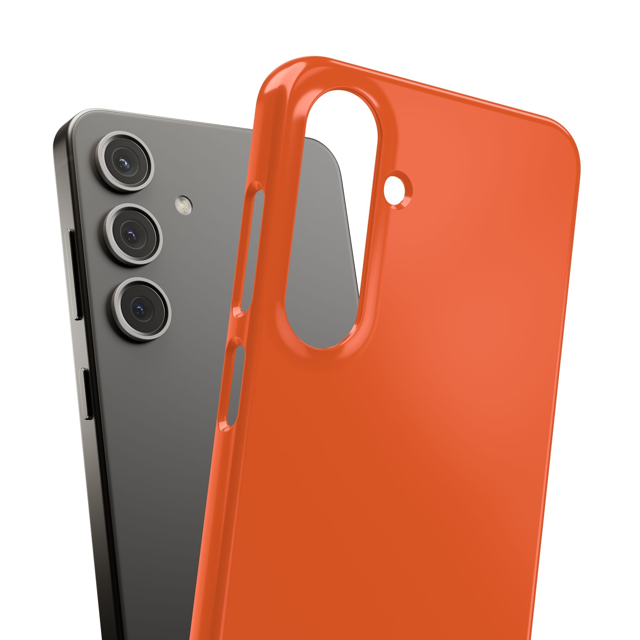 Orange Snap Phone Case