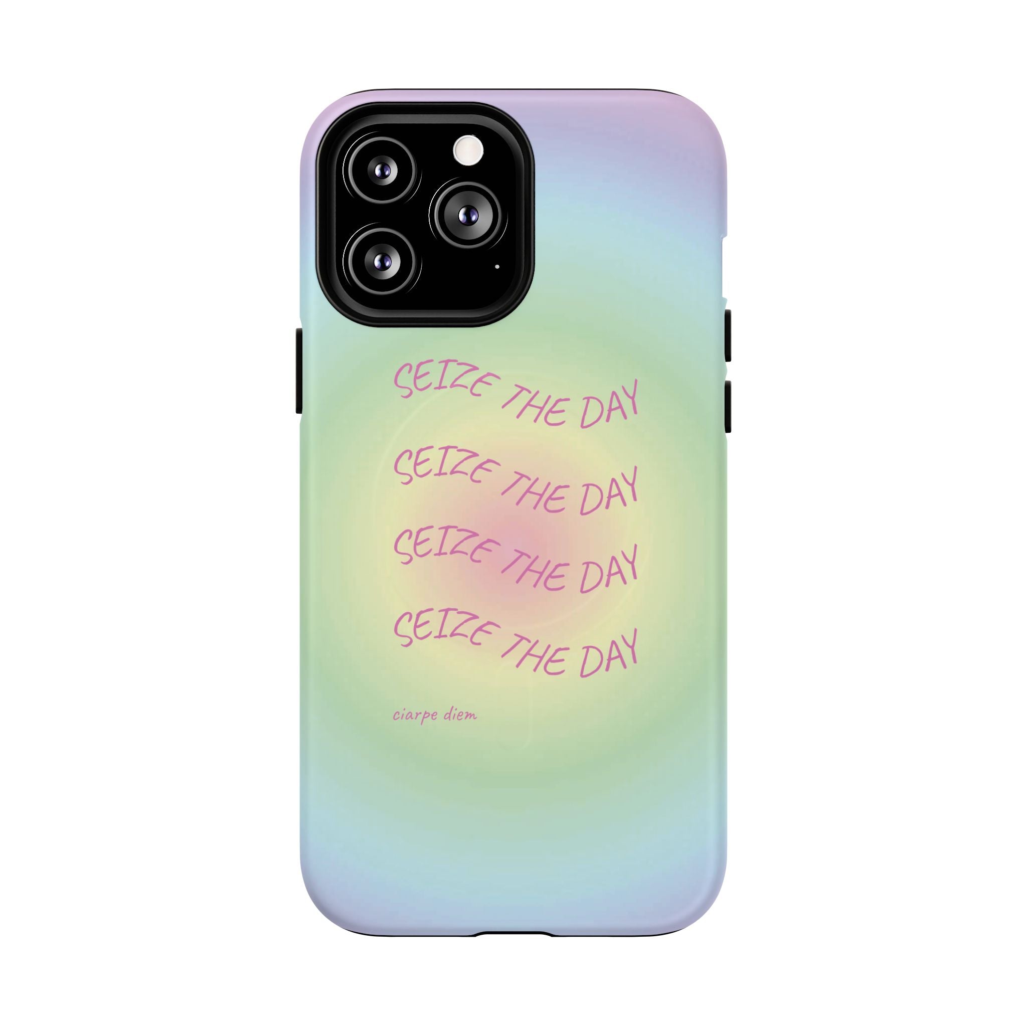 Bermuda Halo Seize The Day Gradient MagSafe Protective Phone Case