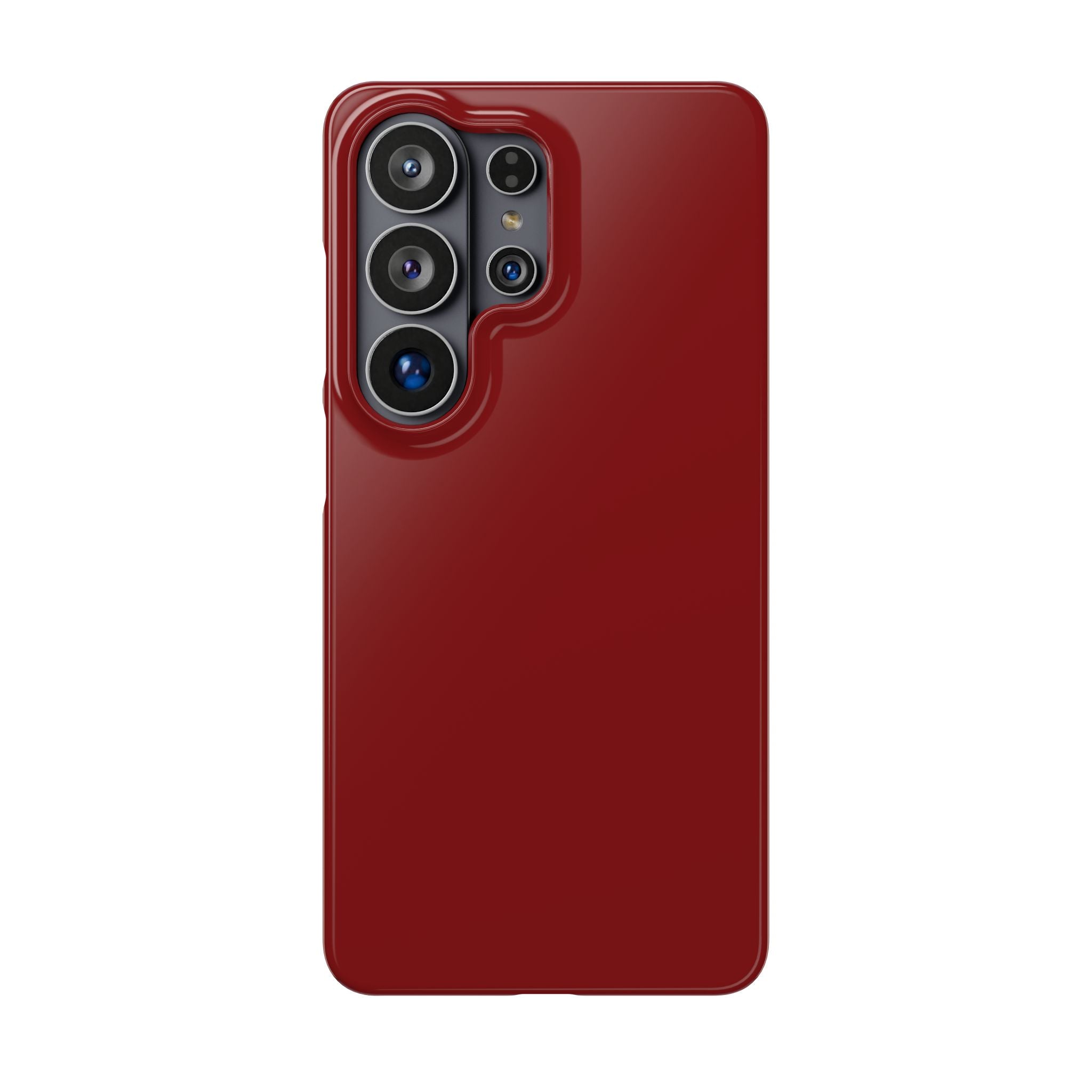 Dark Red Snap Phone Case