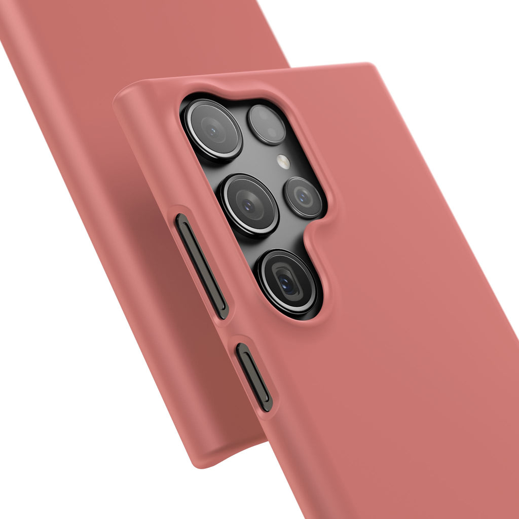 Frosty Pink Snap Phone Case