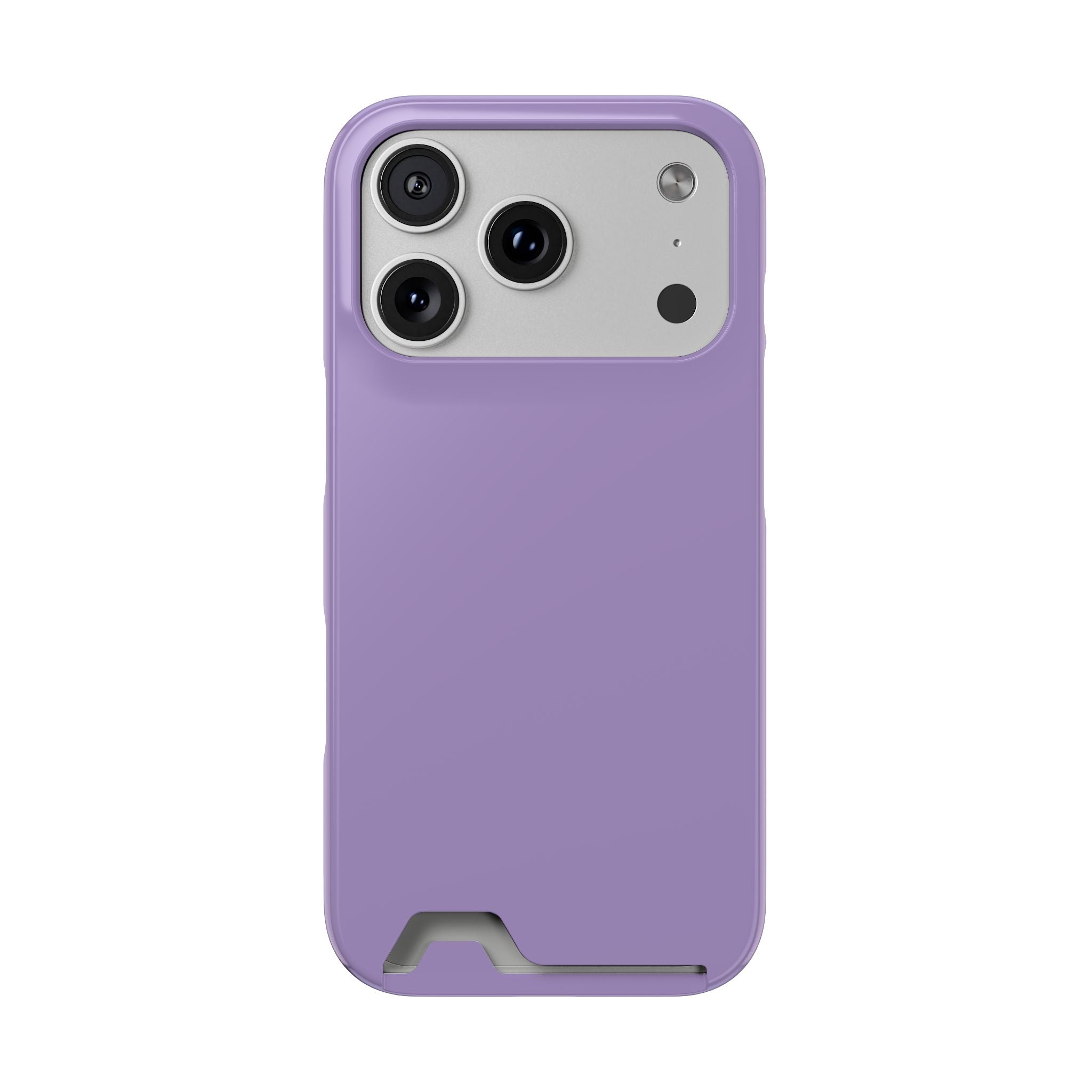 Lilac Card Holder Phone Case