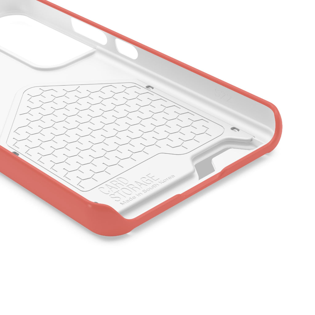 Coral Cardholder Phone Case