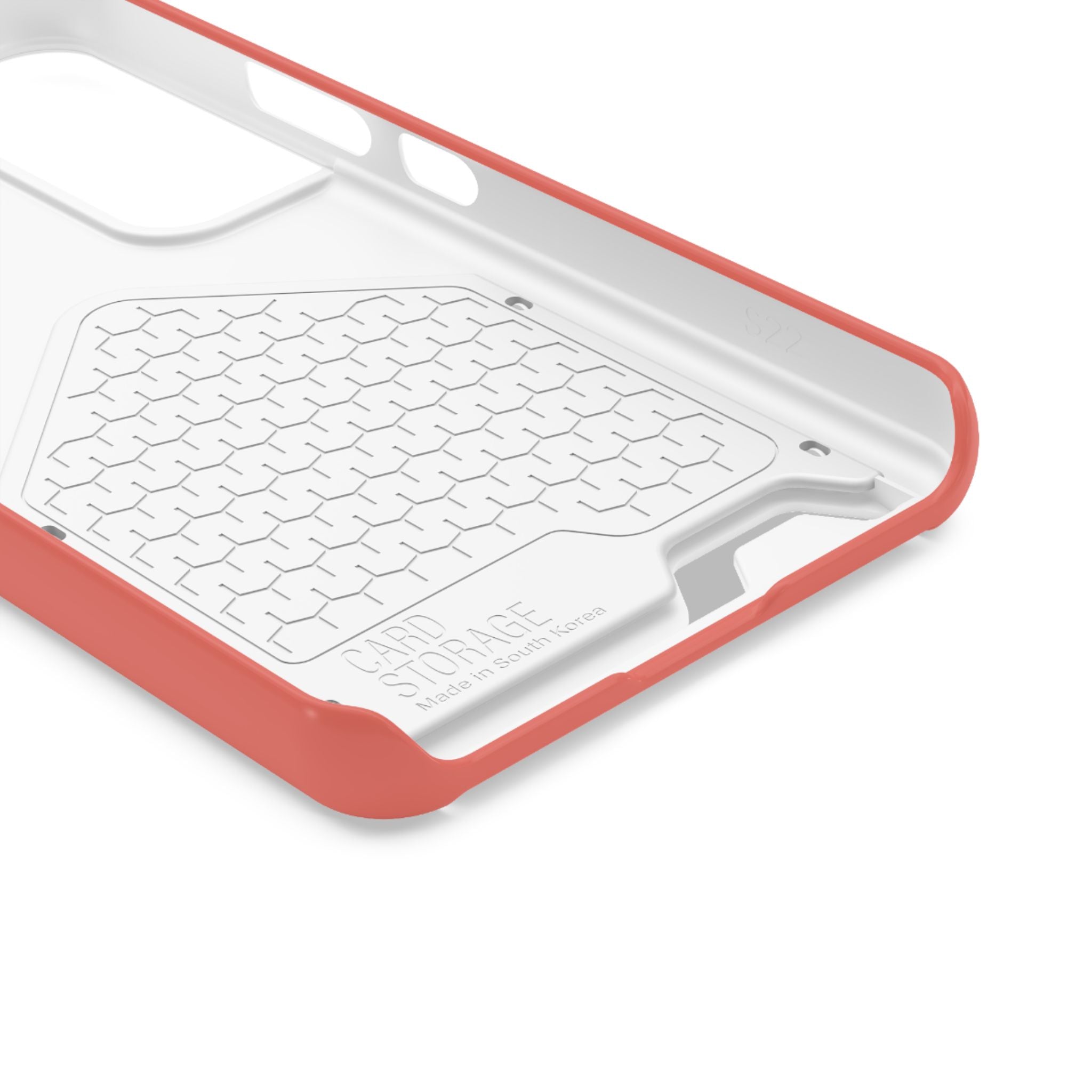 Coral Cardholder Phone Case