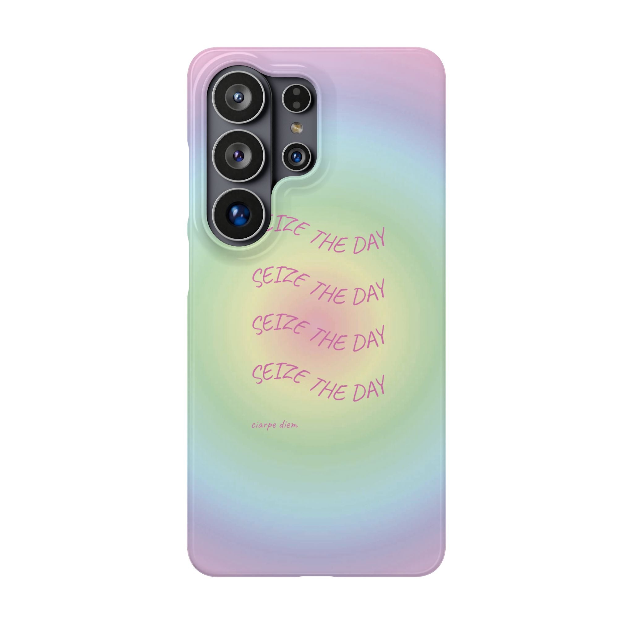 Carpe Diem Bermuda Halo Gradient Snap Phone Case