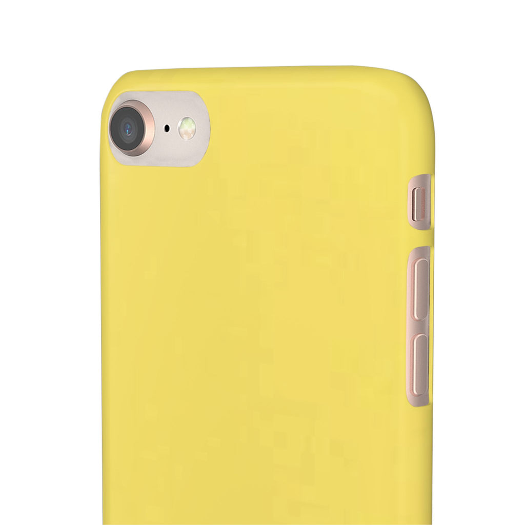 Yellow Snap Phone Case