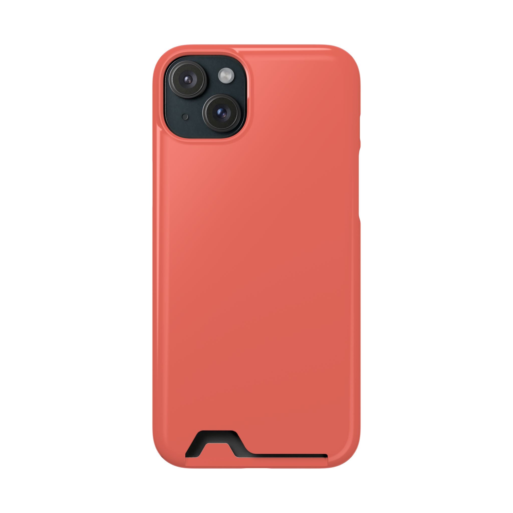 Coral Cardholder Phone Case