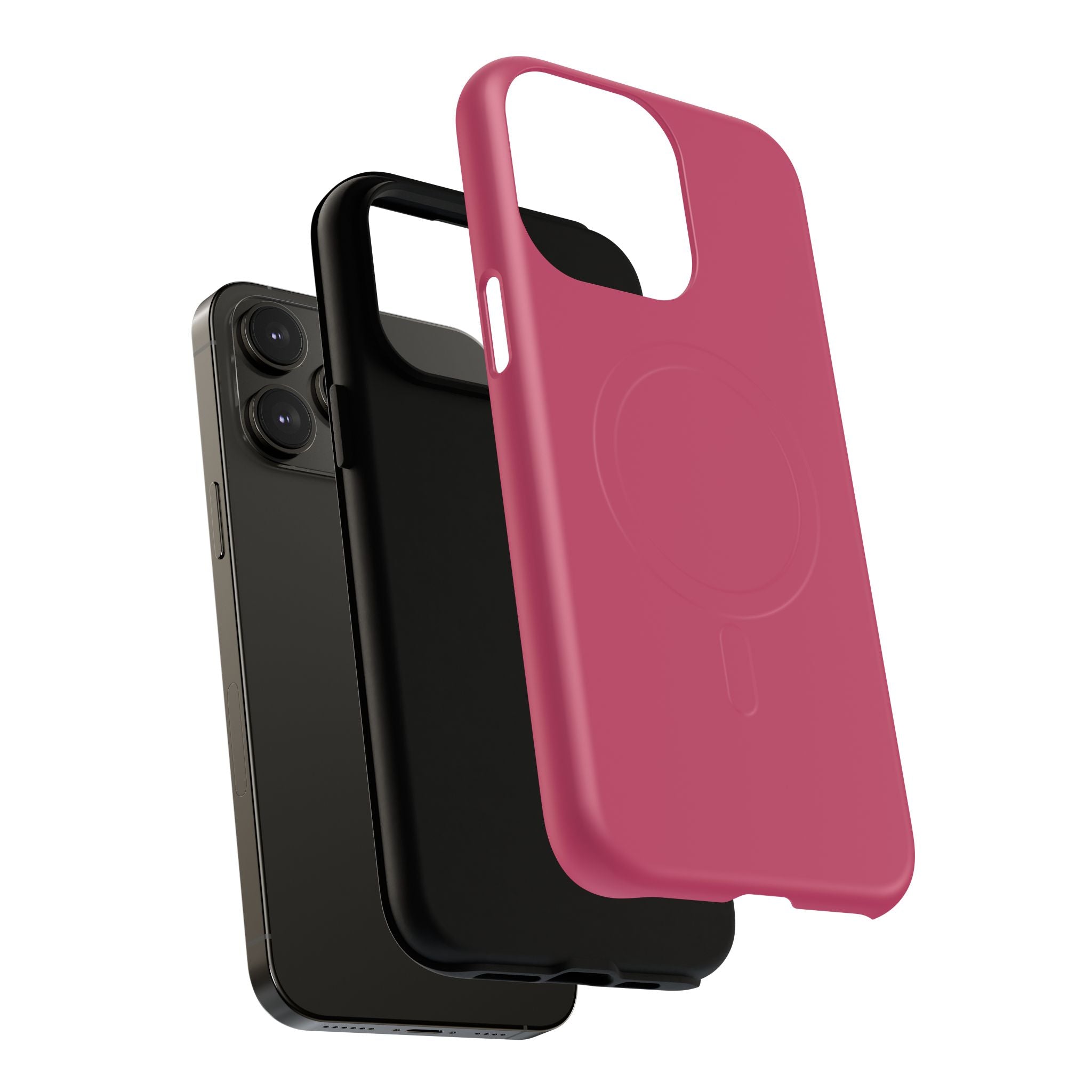 Raspberry MagSafe Protective Phone Case