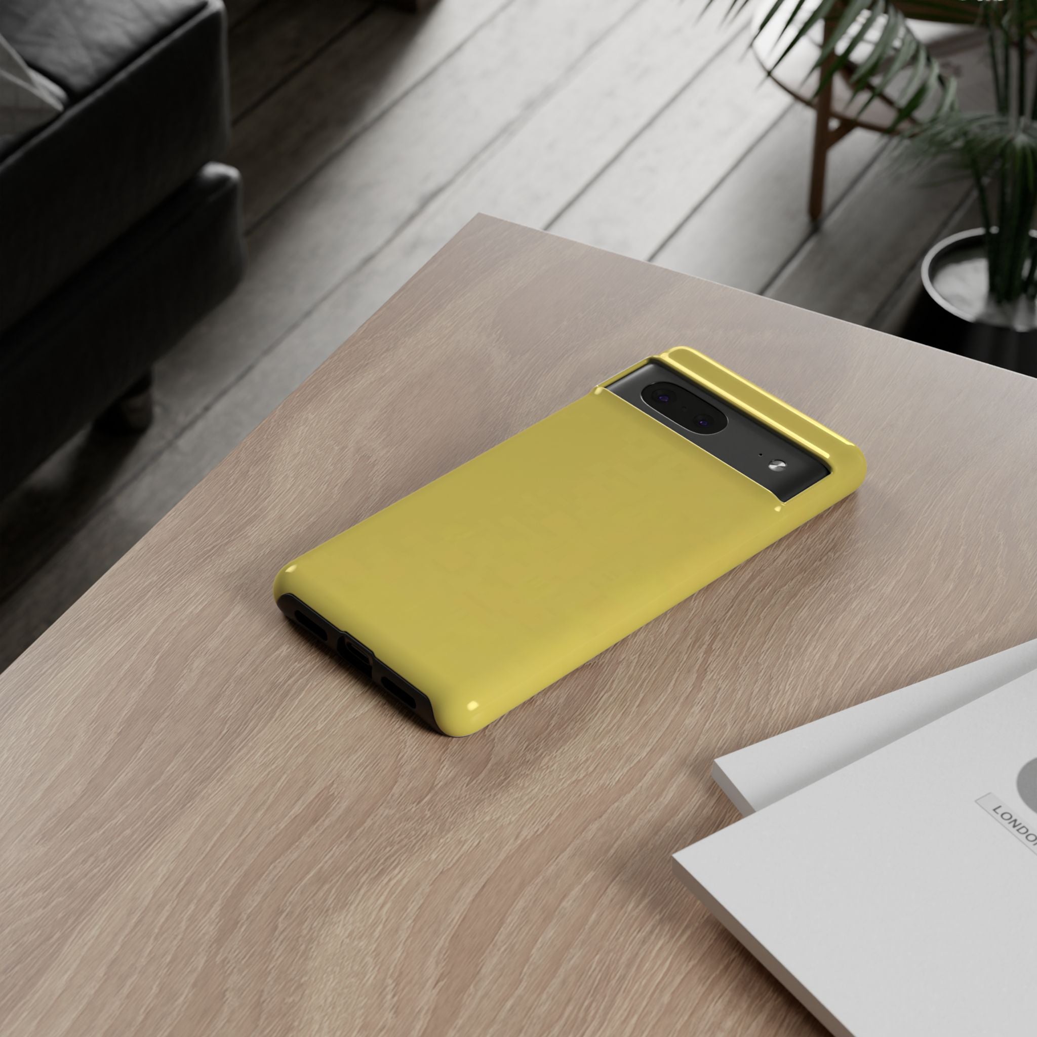 Yellow Protective Phone Case