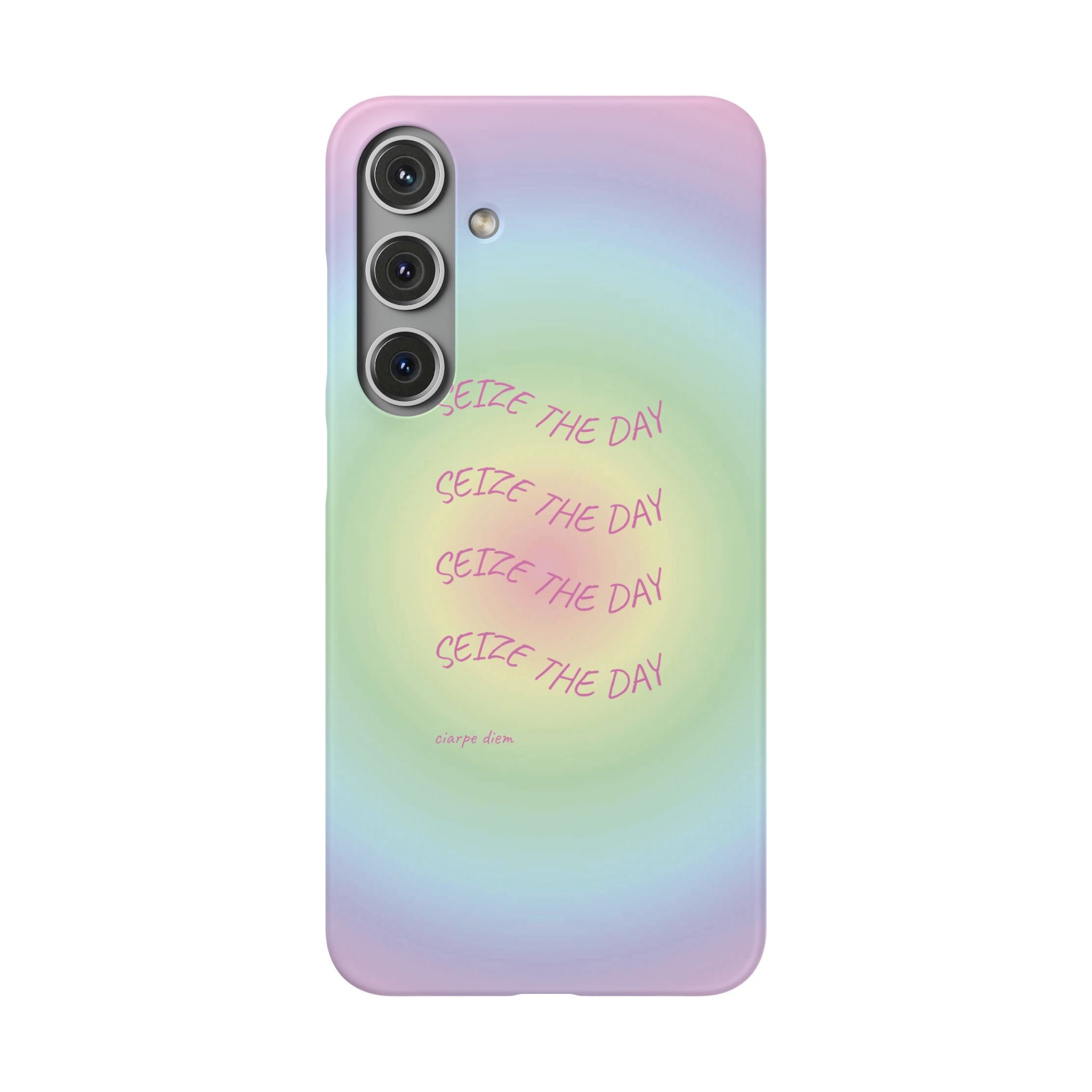 Carpe Diem Bermuda Halo Gradient Snap Phone Case