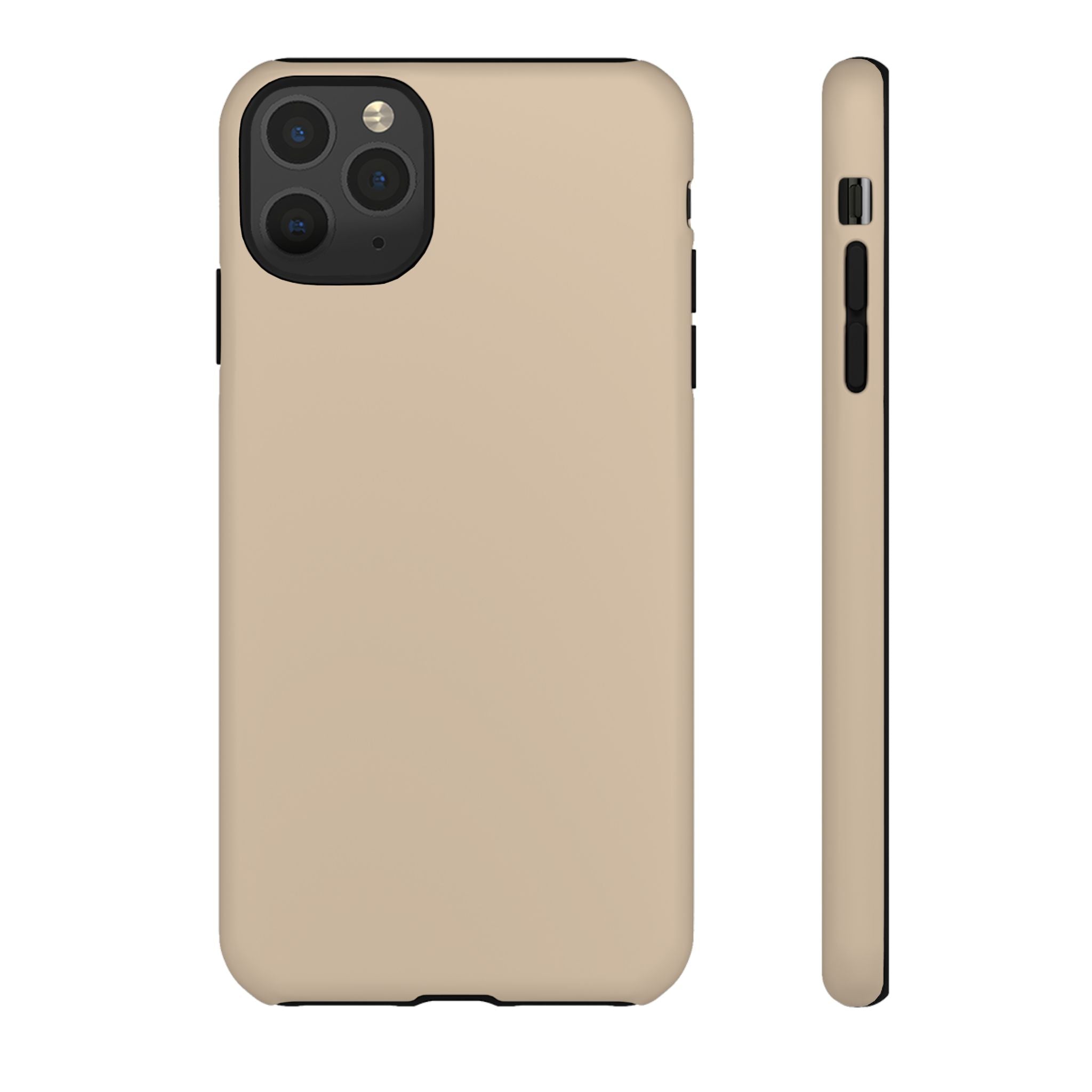 Beige Protective Phone Case