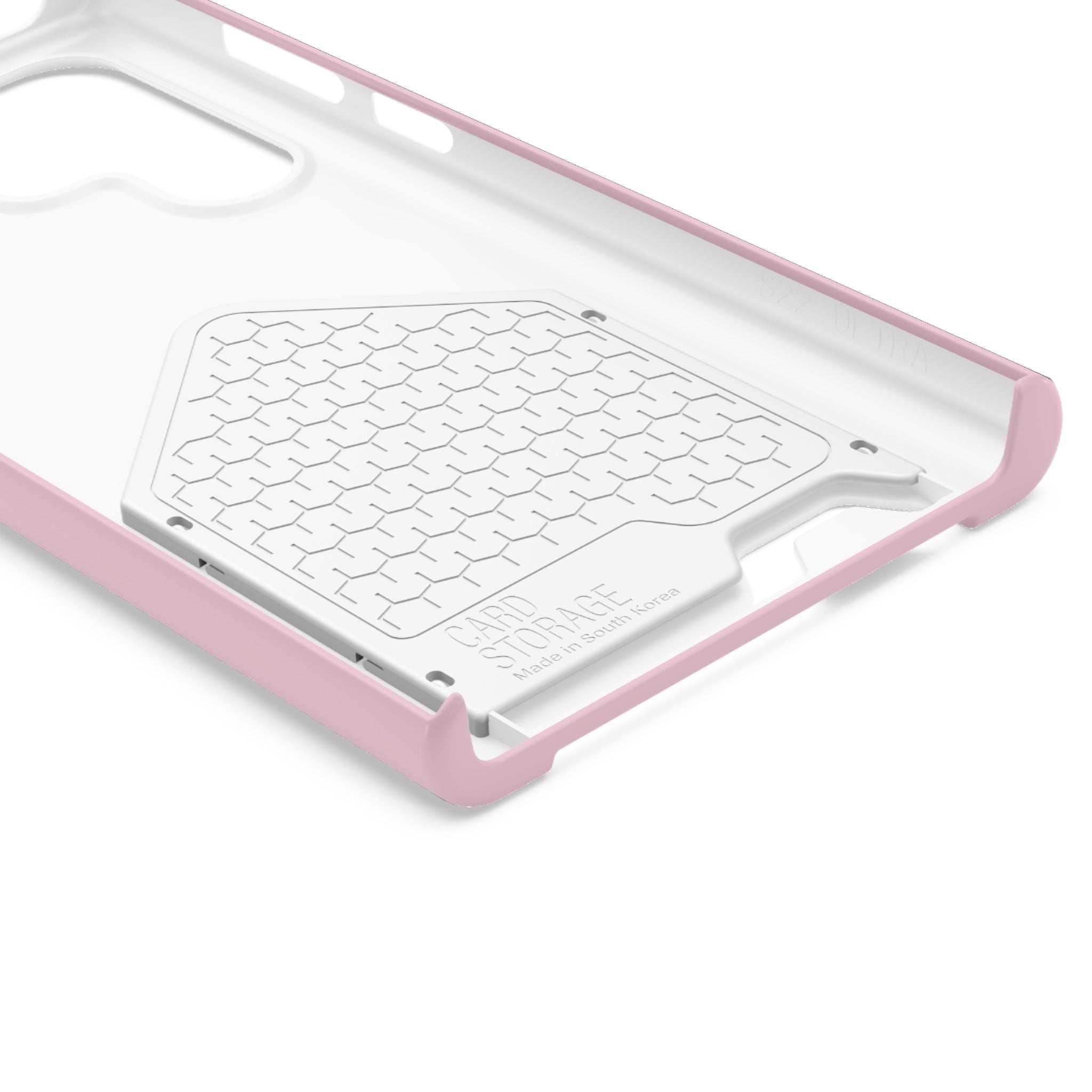 Pale Pink Card-Holder Phone Case