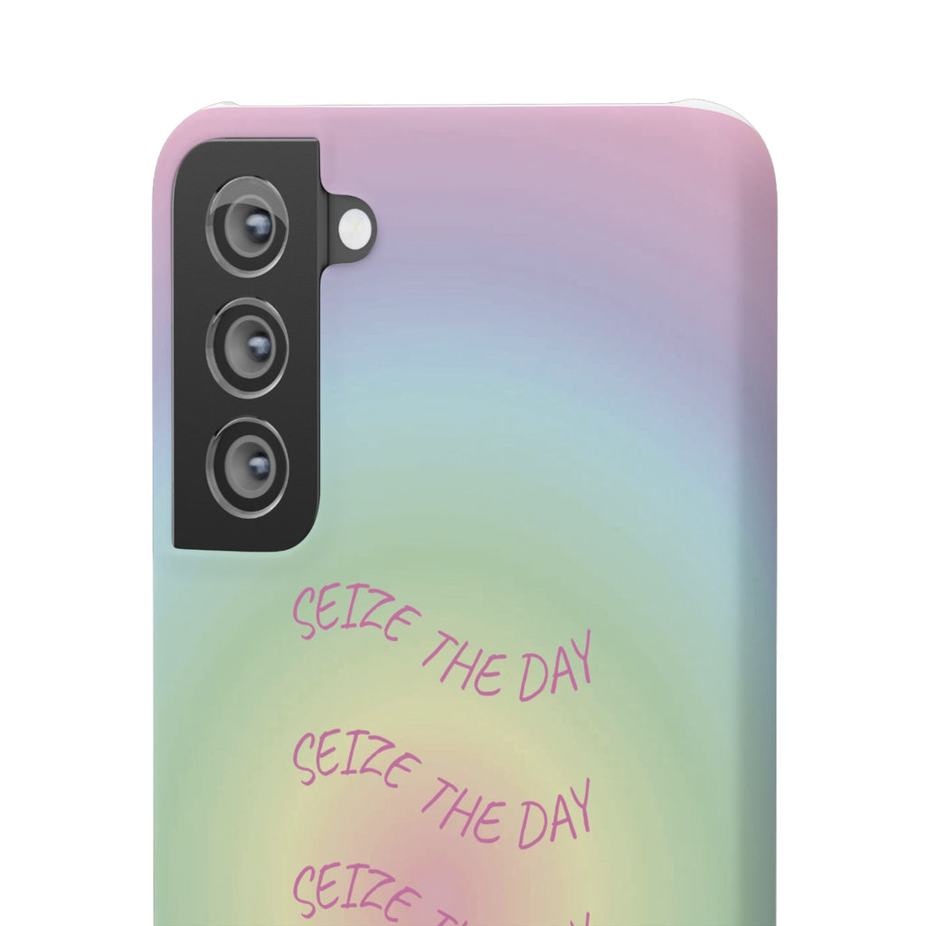 Carpe Diem Bermuda Halo Gradient Snap Phone Case