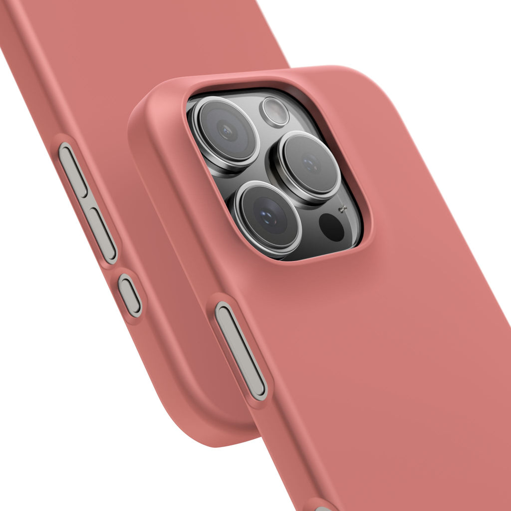 Frosty Pink Snap Phone Case