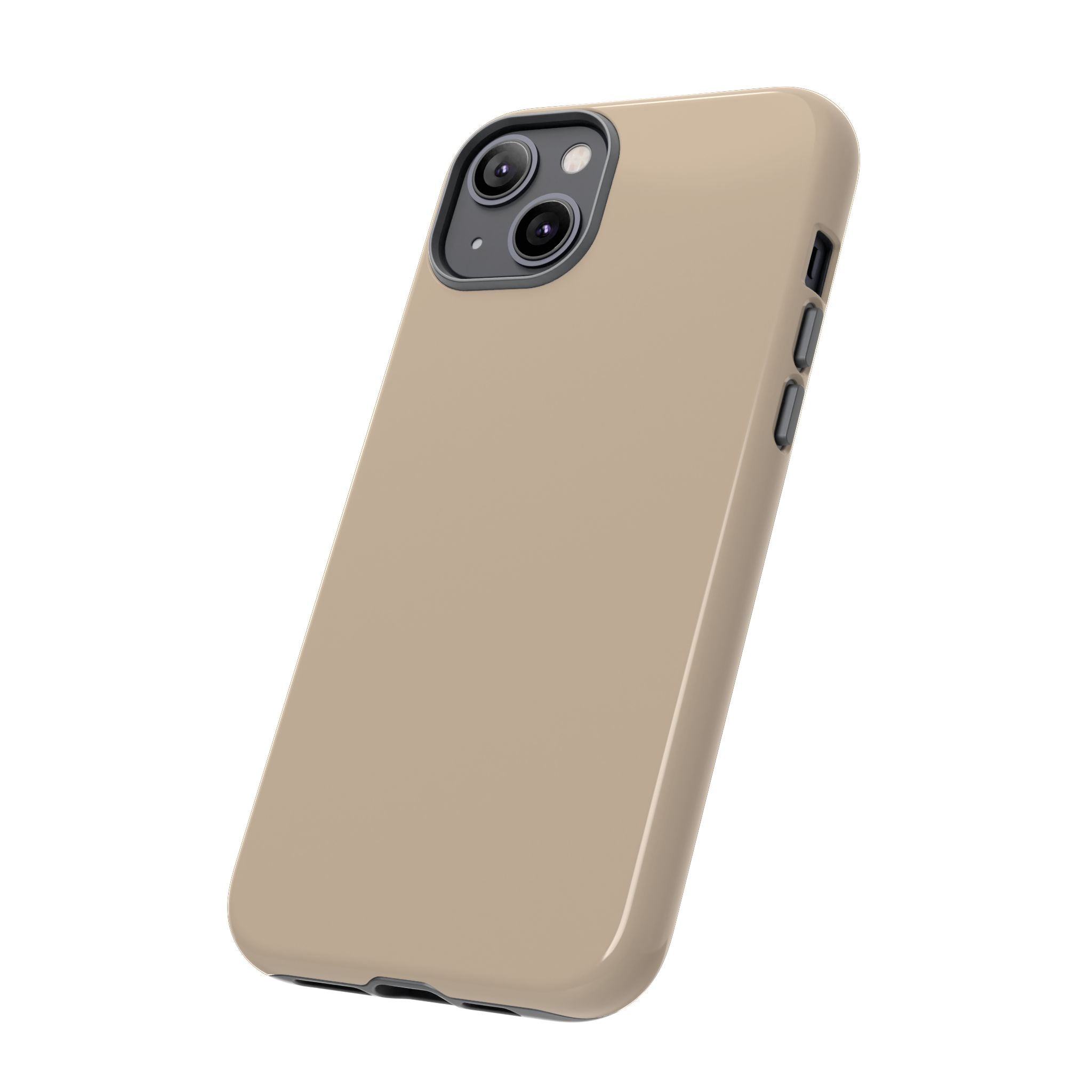 Beige Protective Phone Case