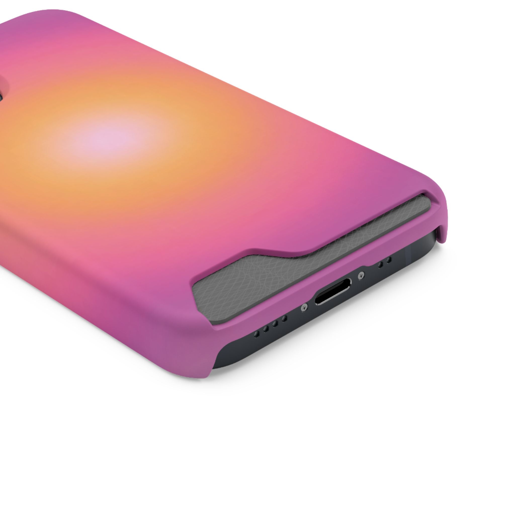 Sunset Gradient Phone Case with Card Holder