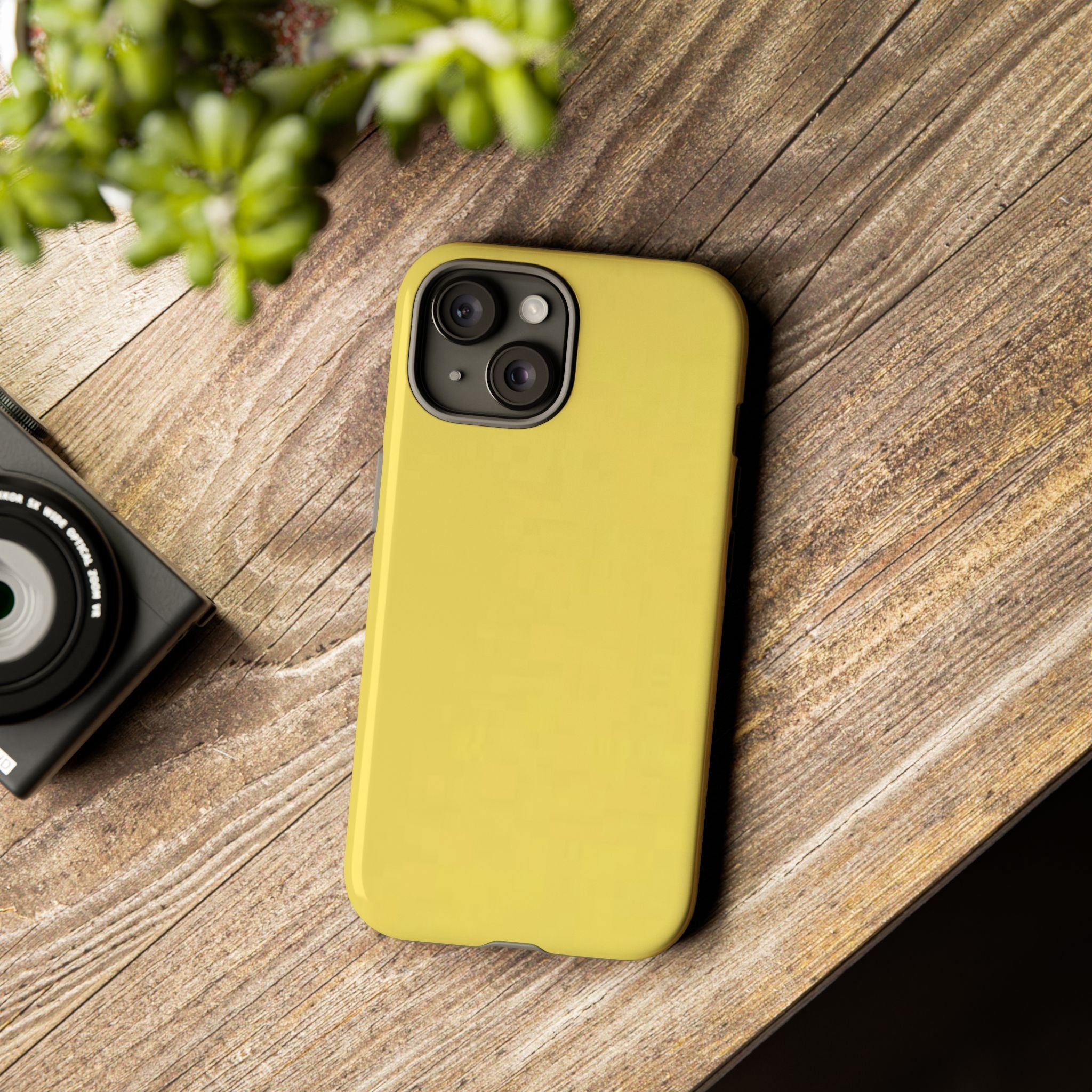 Yellow Protective Phone Case