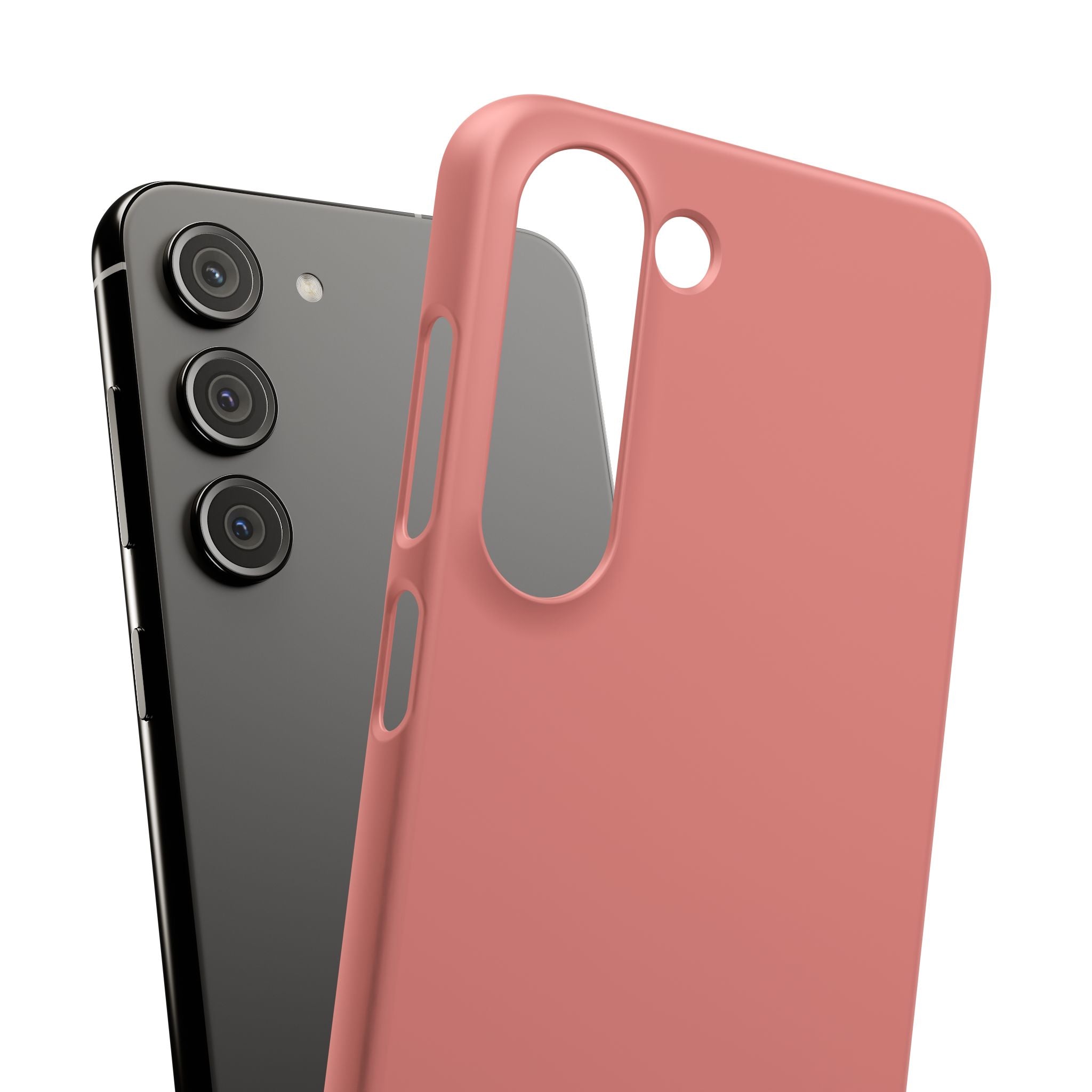Frosty Pink Snap Phone Case