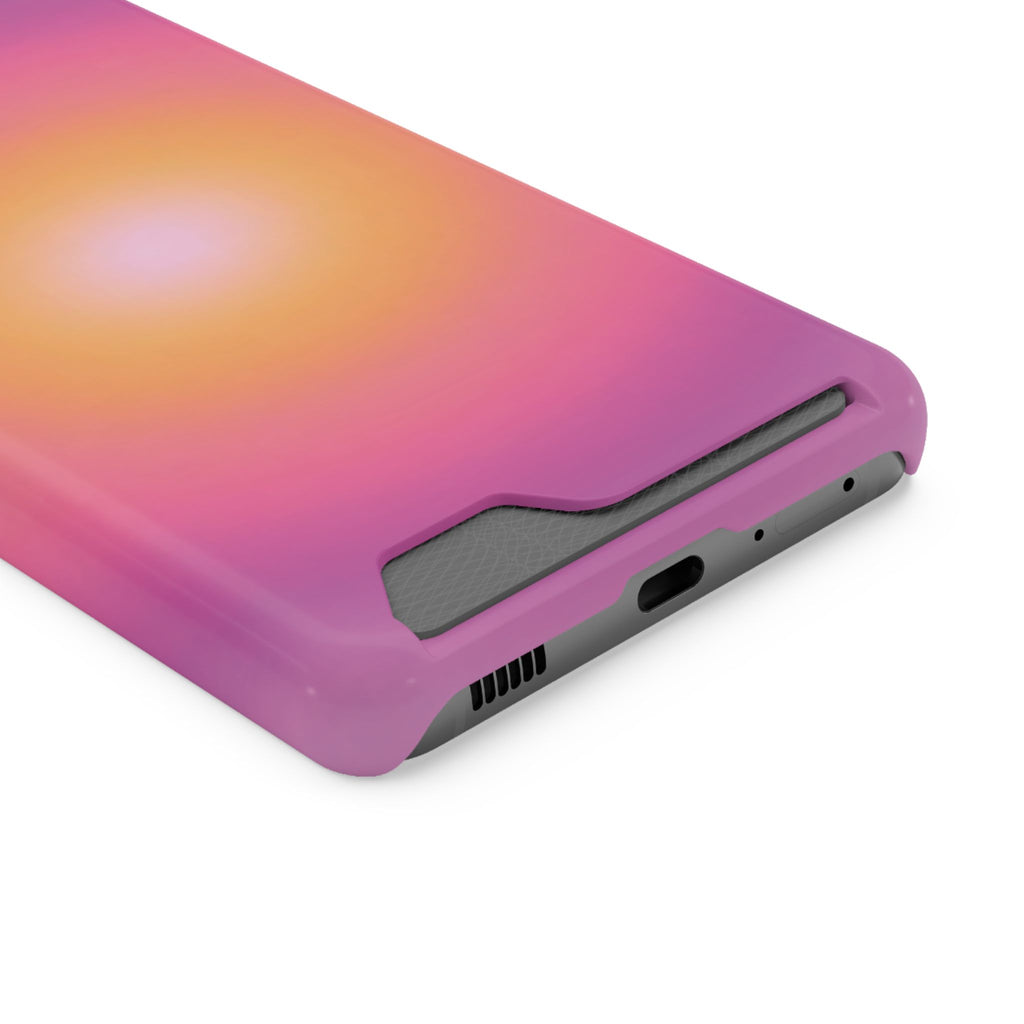 Sunset Gradient Phone Case with Card Holder