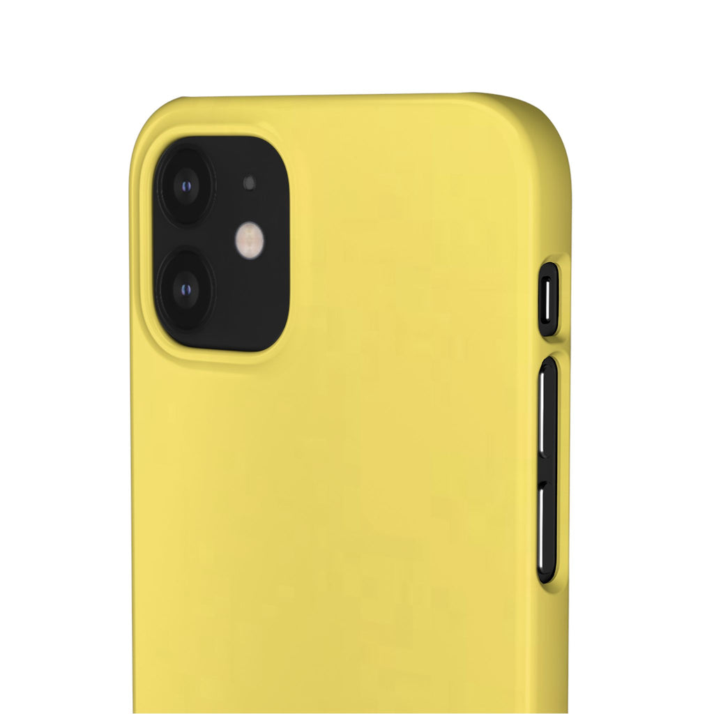 Yellow Snap Phone Case