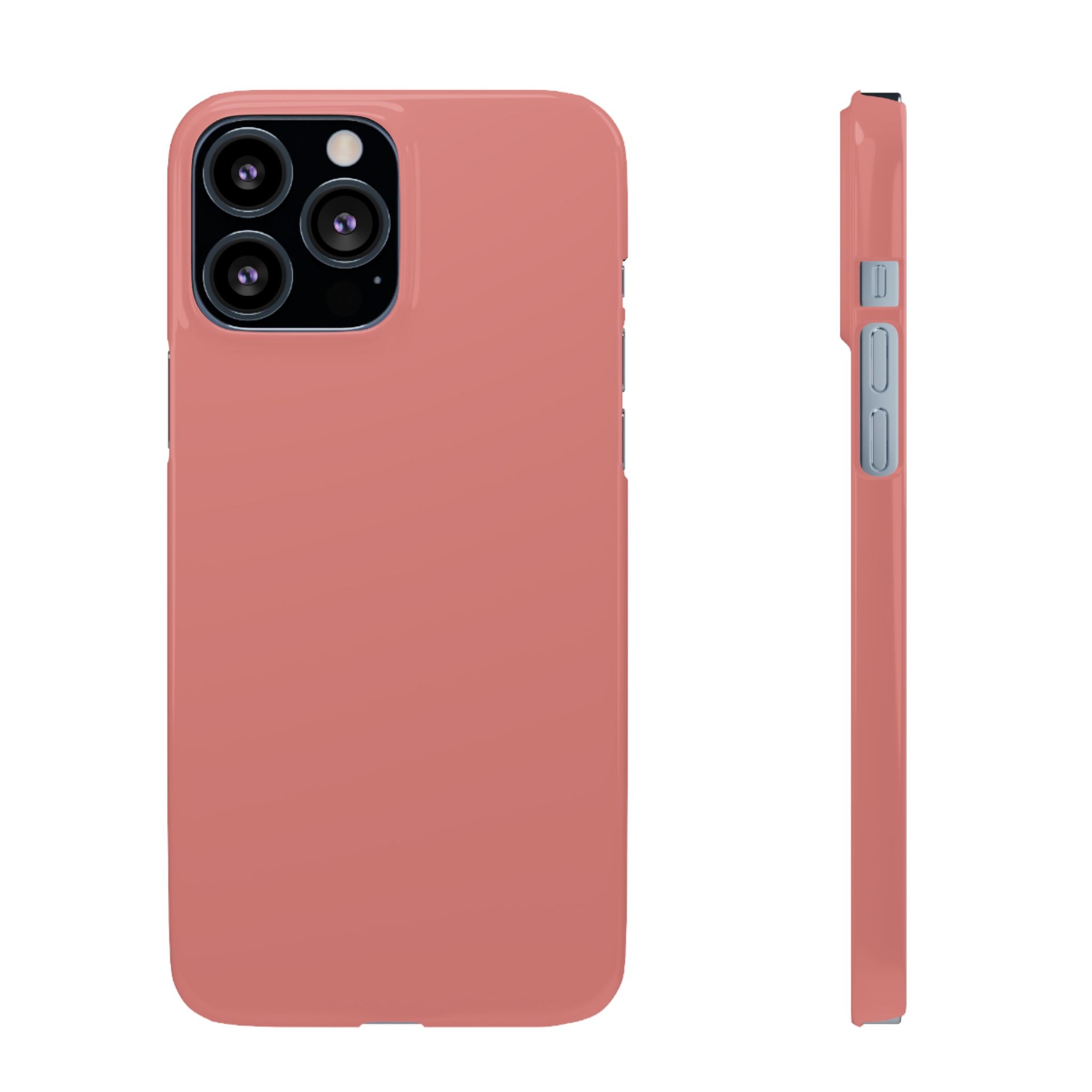Frosty Pink Snap Phone Case