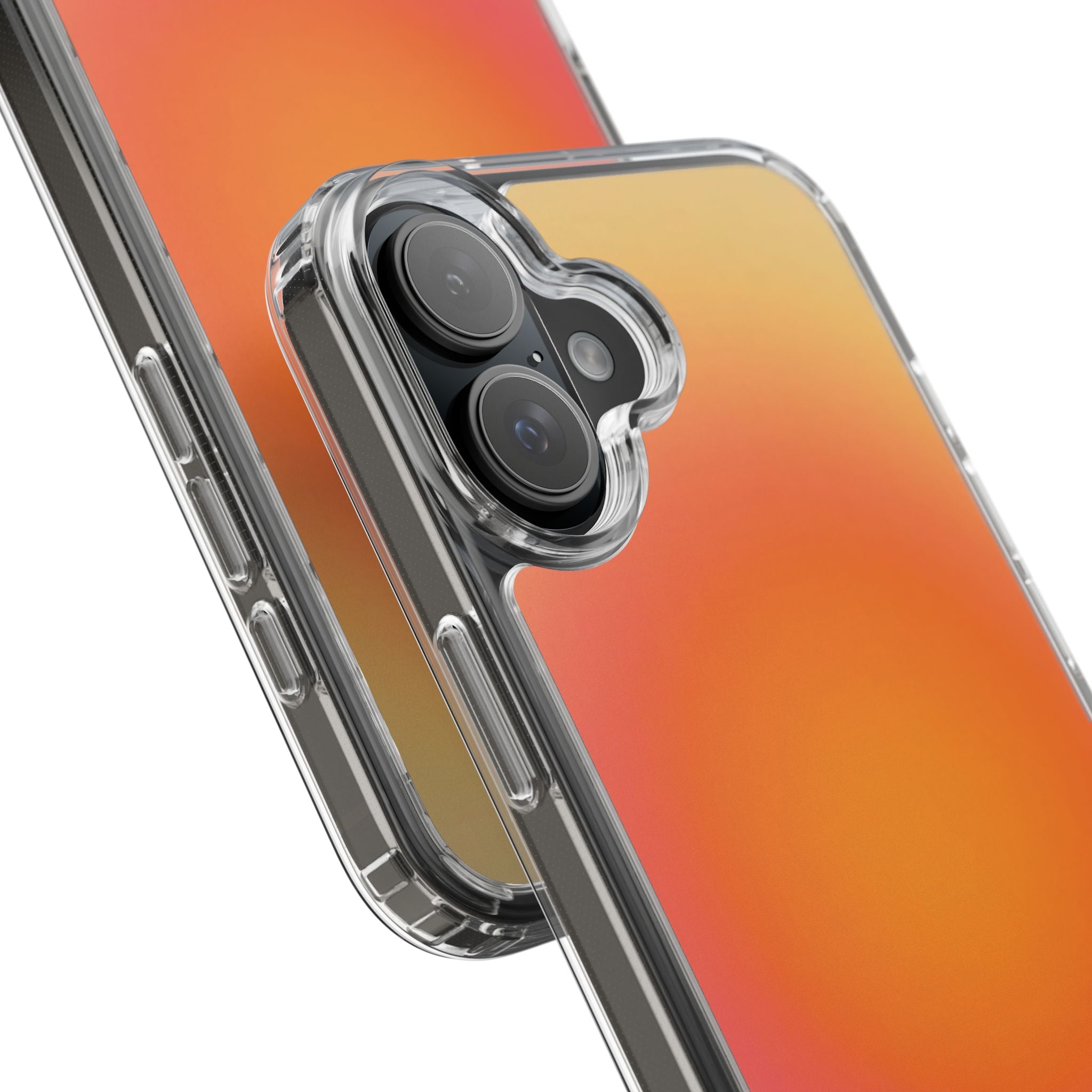 Clear Sunburst Protective Phone Case