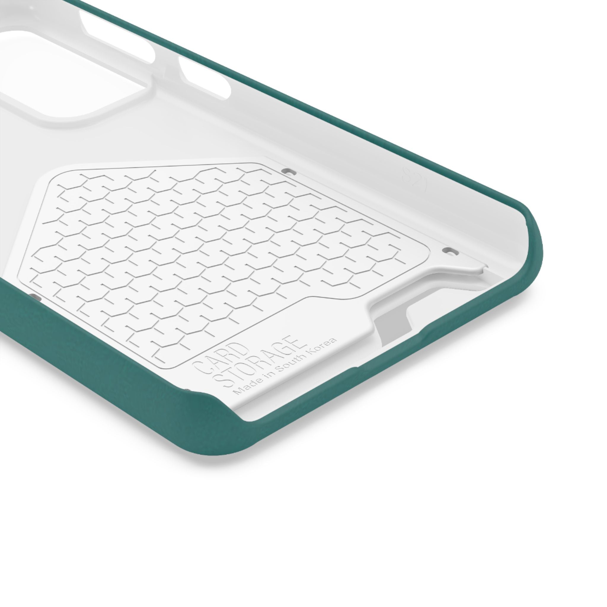 Sea Green Card Holder Phone Case