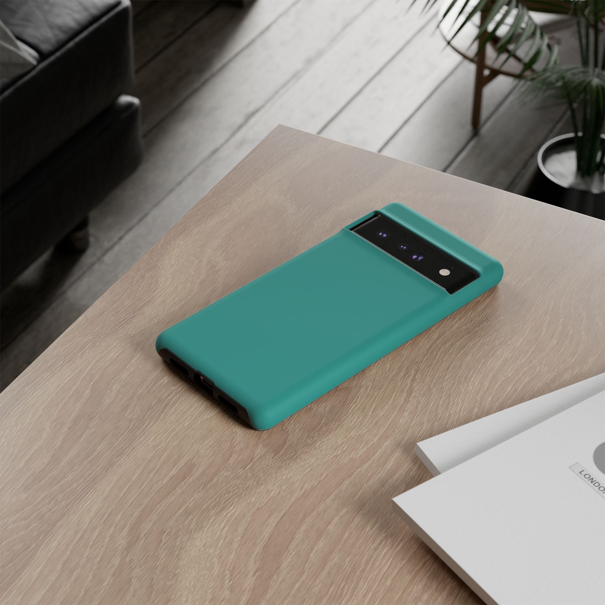 Teal Protective Phone Case