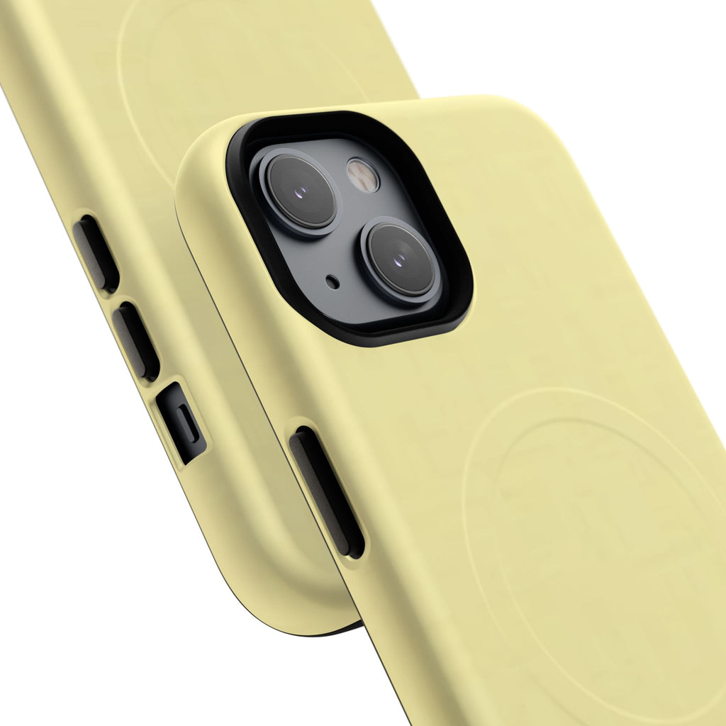 Pale Yellow MagSafe Protective Phone Case