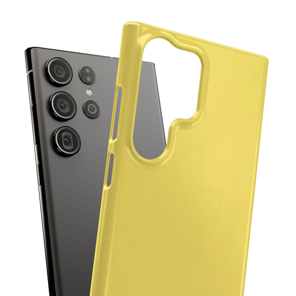 Yellow Snap Phone Case