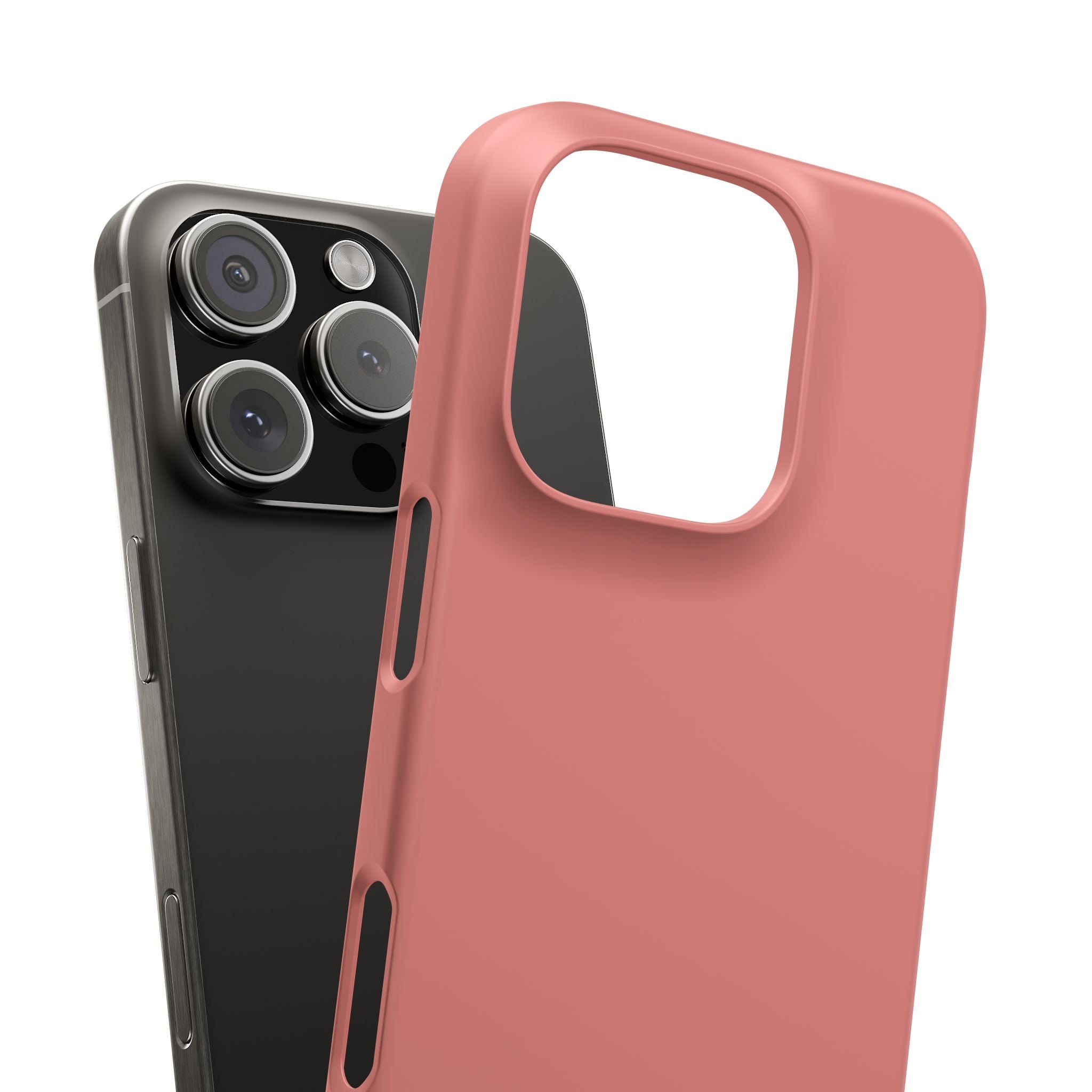 Frosty Pink Snap Phone Case