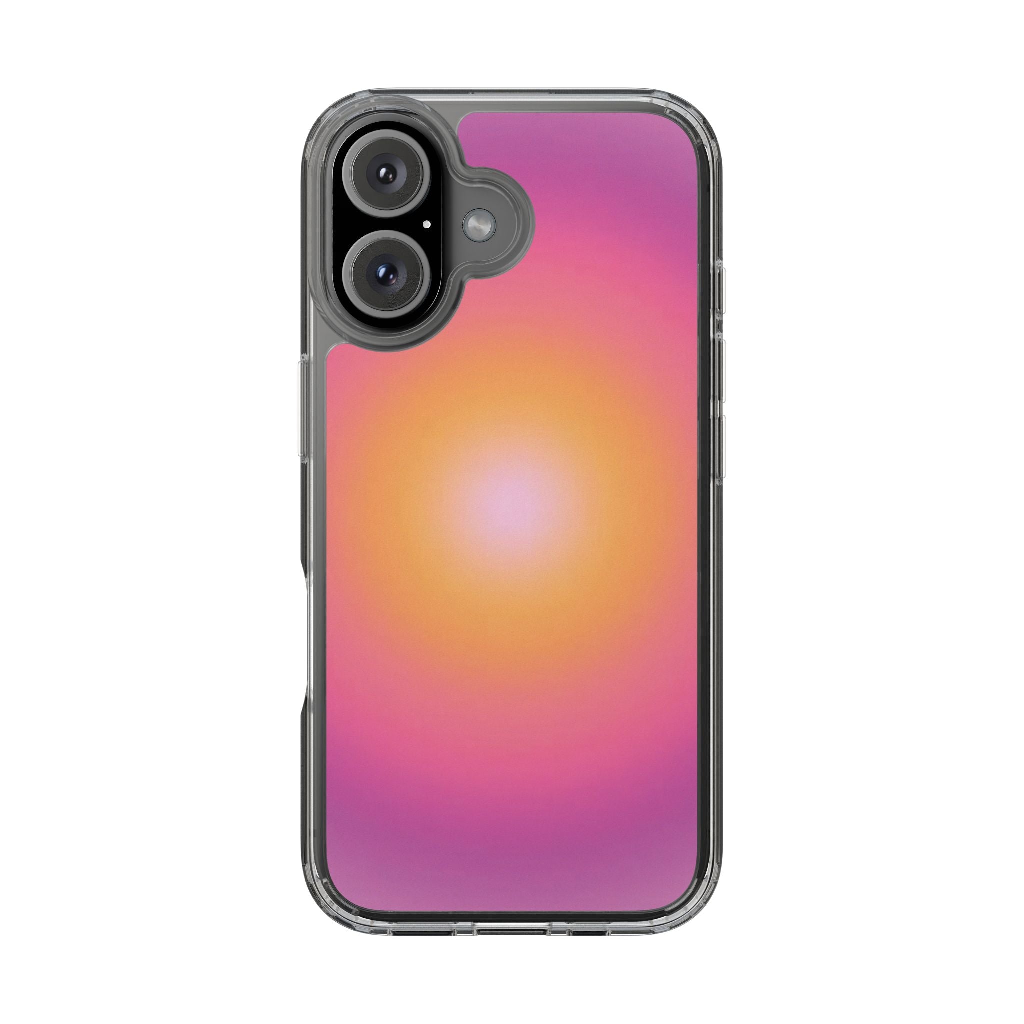 Sunset Gradient Clear Protective Cover