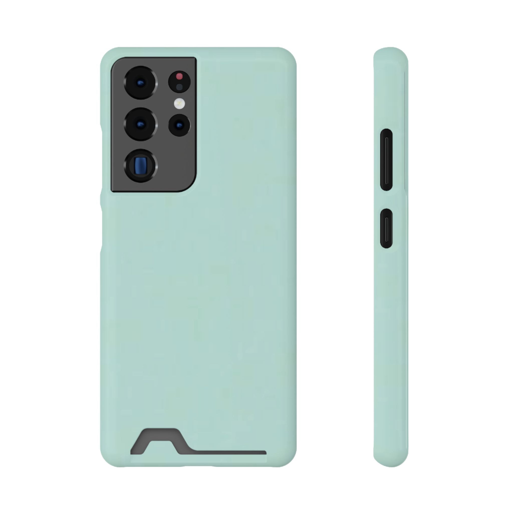Light Mint Card Holder Phone Case