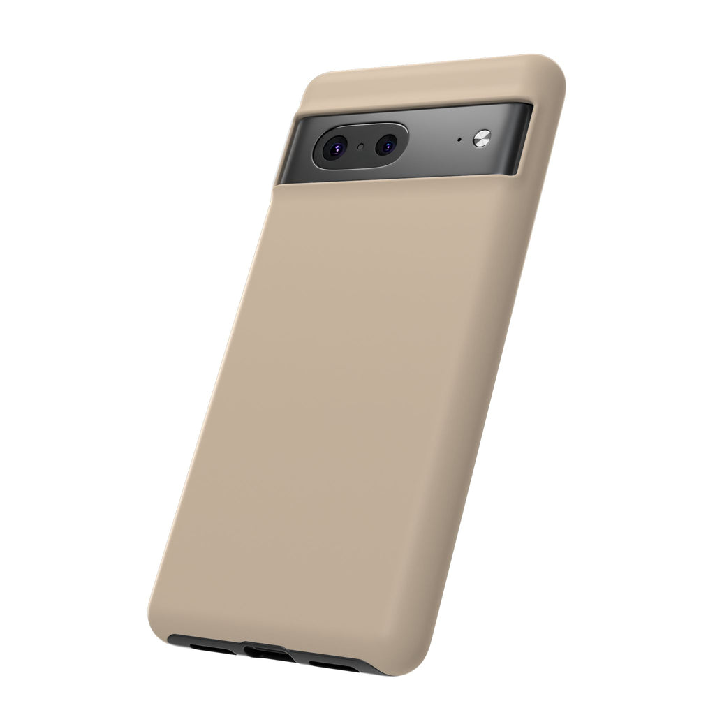 Beige Protective Phone Case
