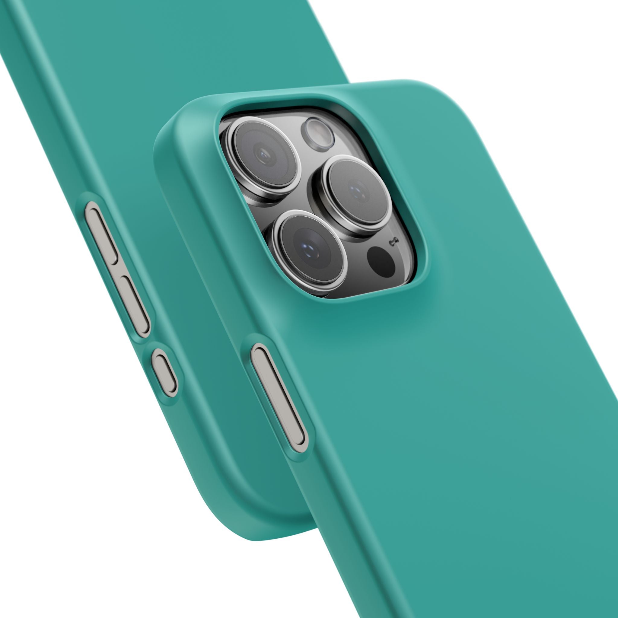 Teal Snap Phone Case