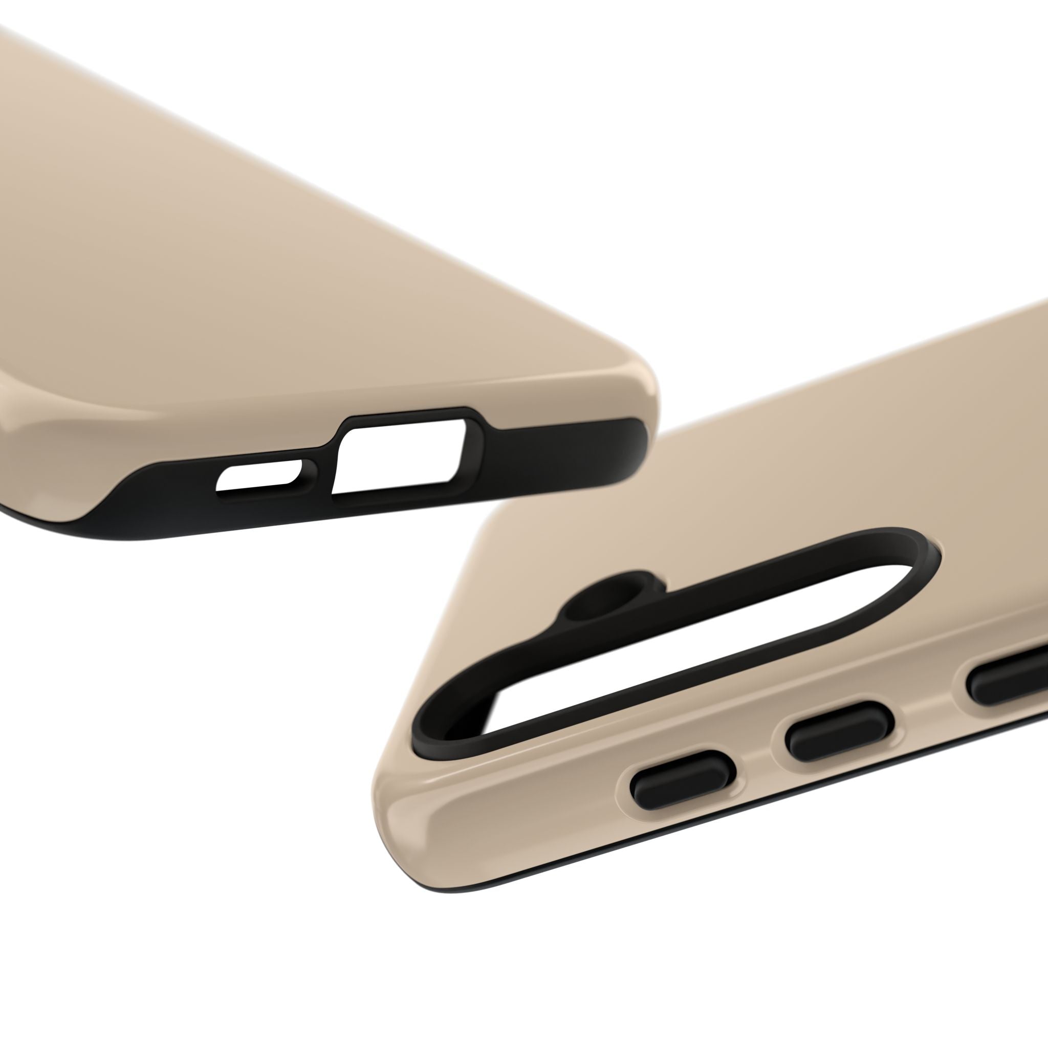 Beige Protective Phone Case