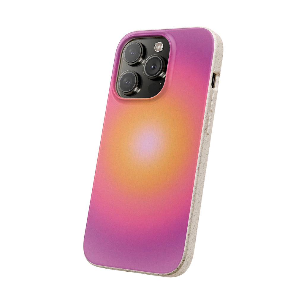 Sunset Glow Biodegradable Phone Case -  Eco-Friendly Cover