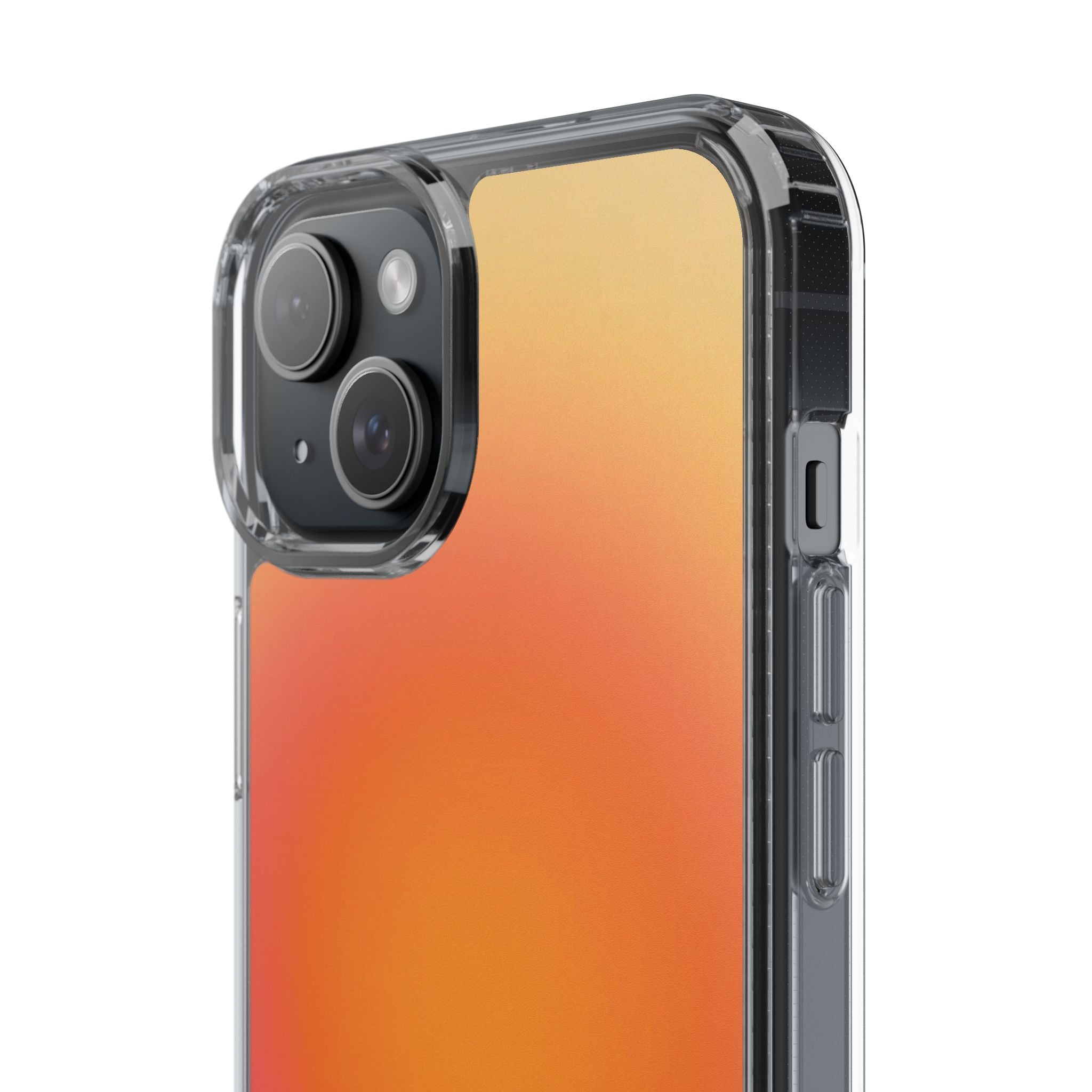 Clear Sunburst Protective Phone Case