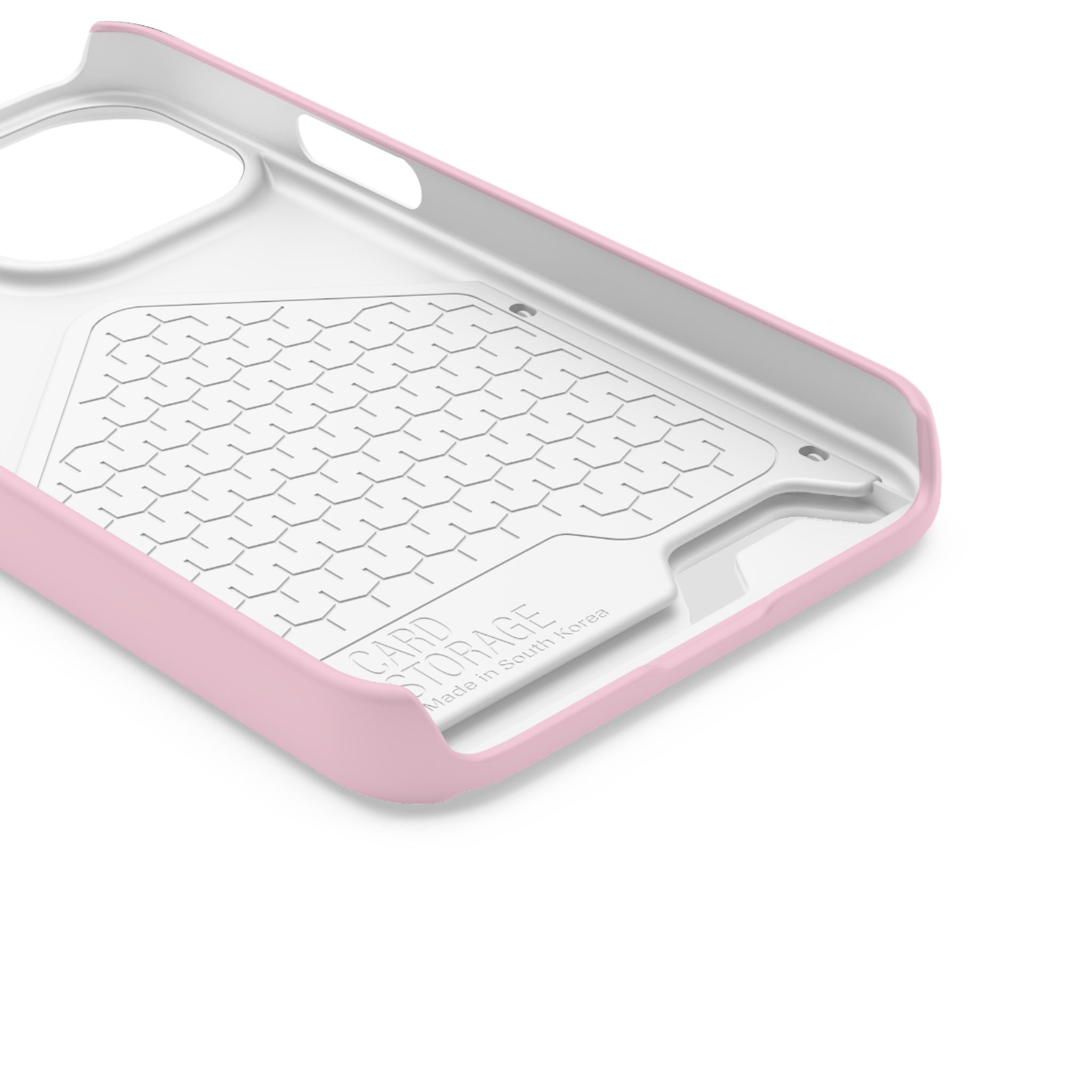 Pale Pink Card-Holder Phone Case