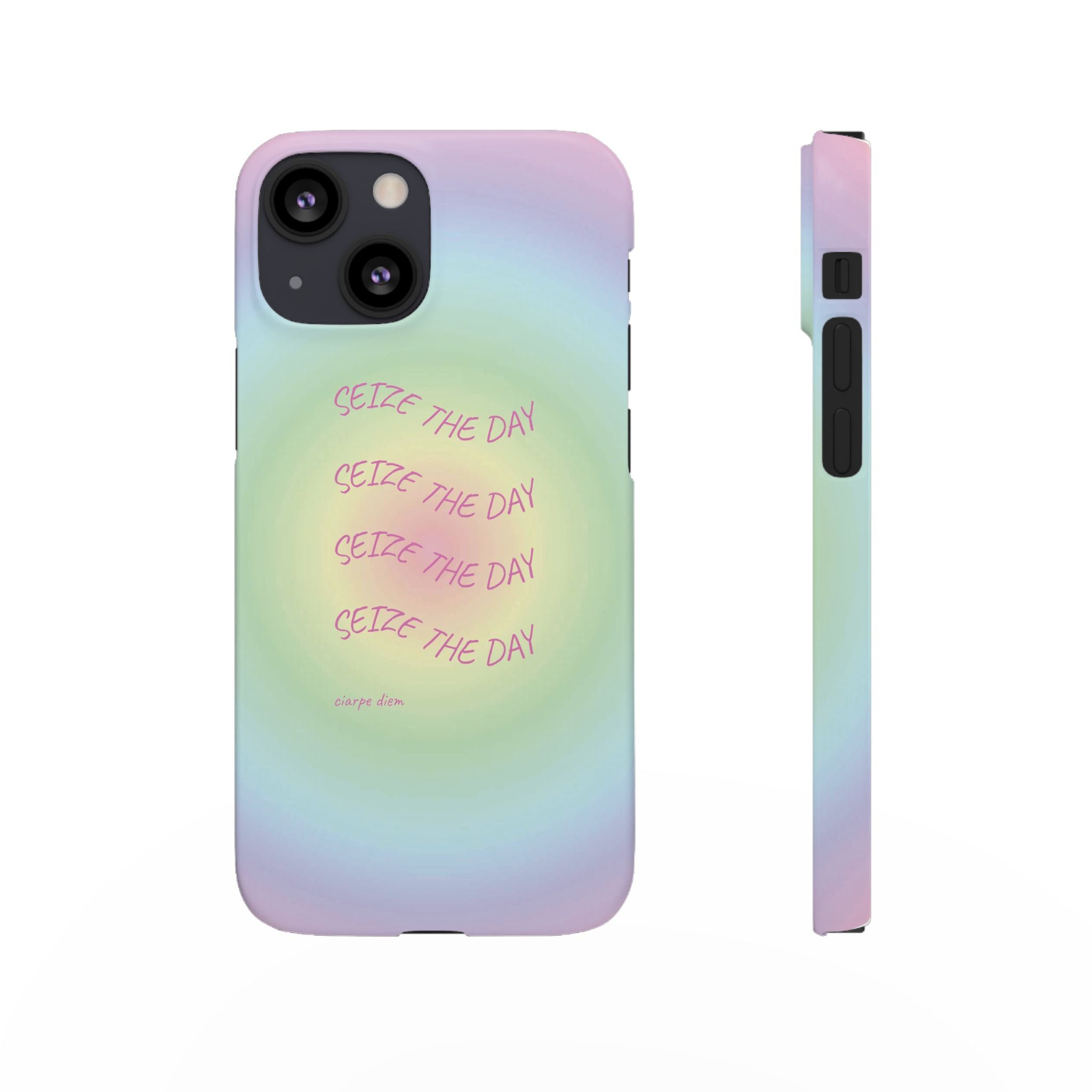 Carpe Diem Bermuda Halo Gradient Snap Phone Case