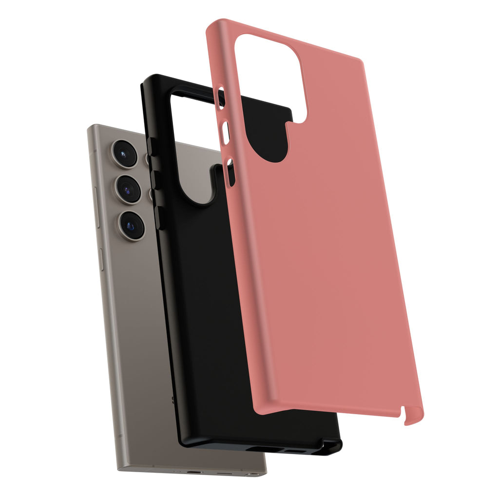 Frosty Pink Protective Phone Case
